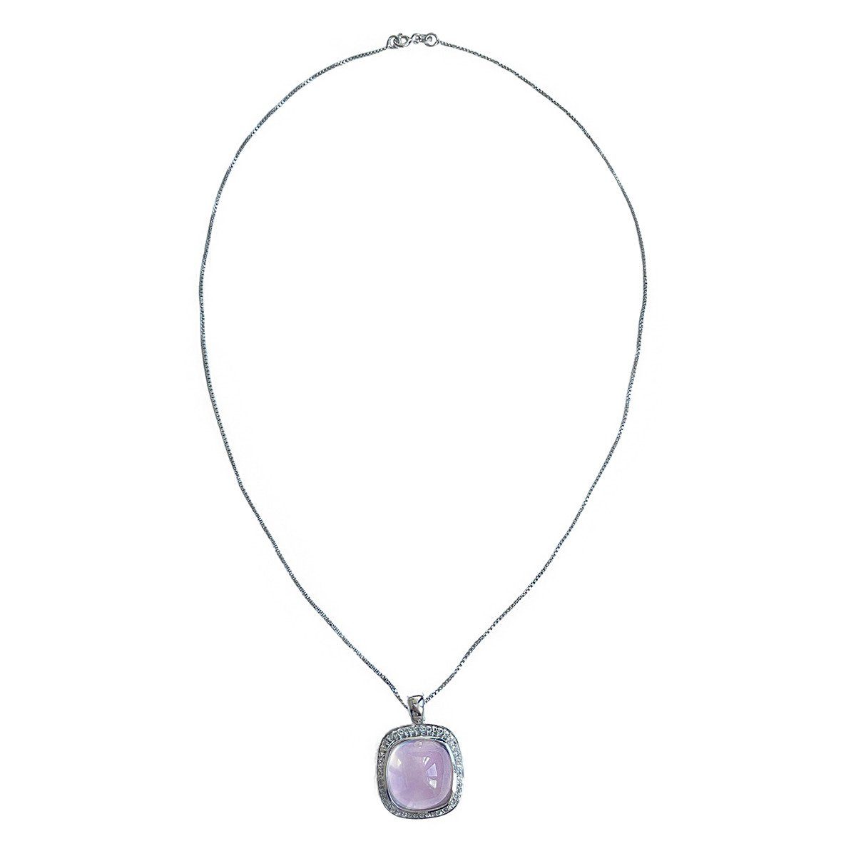 XEN Kette mit Anhänger rosa...