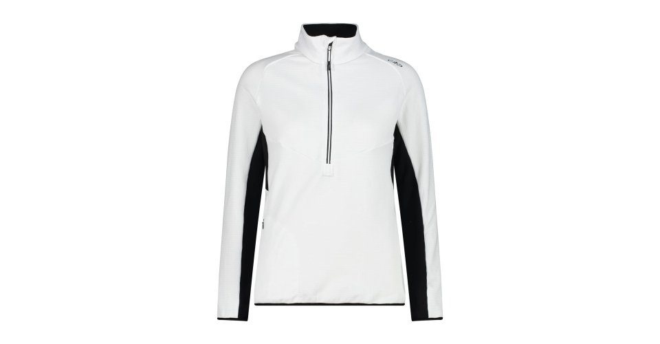 CMP Rollkragenshirt WOMAN SWEAT BIANCO
