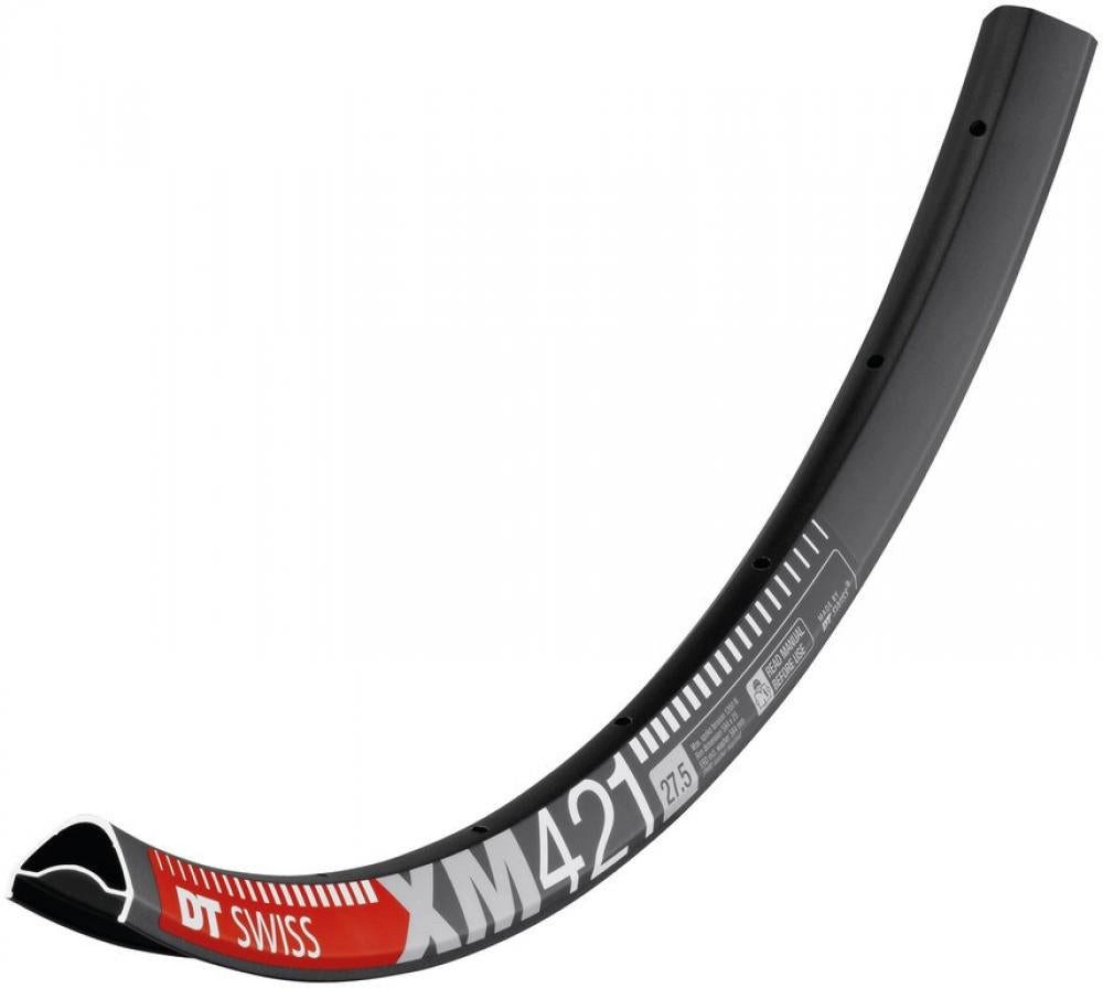 Laufrad DT Swiss Felge XM 421 27,5" 32 Loch Schwarz - leichte All-Mountain-Fel