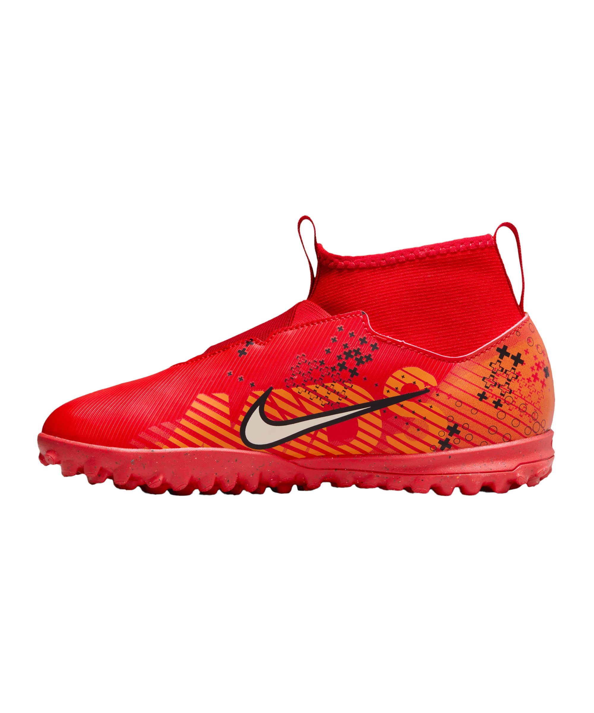 IX Air Shadow Fußballschuh Zoom TF Mercurial Nike Kids Jr Academy Superfly rotweissorange