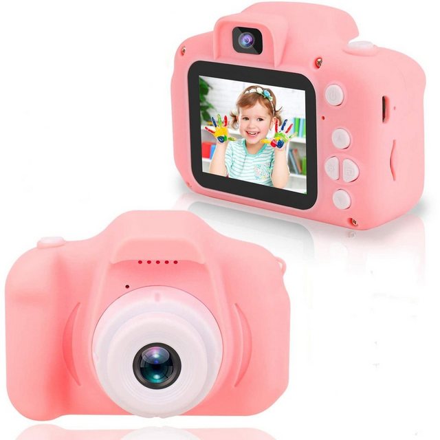 GelldG »Selfie Kinderkamera, 2,0 Zoll Kinder Digitalkamera für Mädchen Jungen von 3 bis 10 Jahren, 1080P HD, 32G Speicherkarte, Kinder Kamera Rosa« Kinderkamera  - Onlineshop OTTO