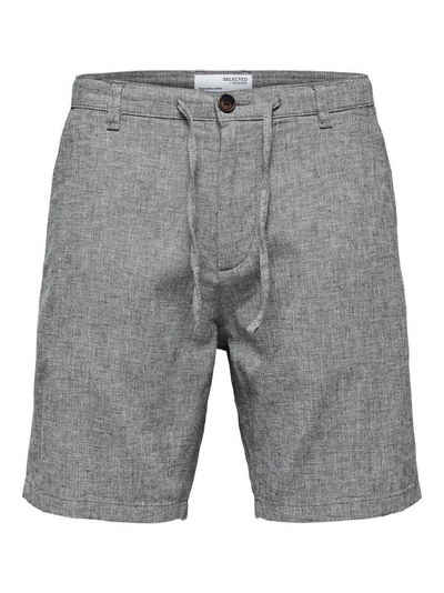SELECTED HOMME Shorts Herren Shorts SLHCOMFORT-BRODY LINEN SHORTS (1-tlg)