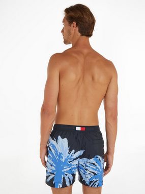 Tommy Hilfiger Swimwear Badeshorts MEDIUM DRAWSTRING PLACED mit Palmenprint