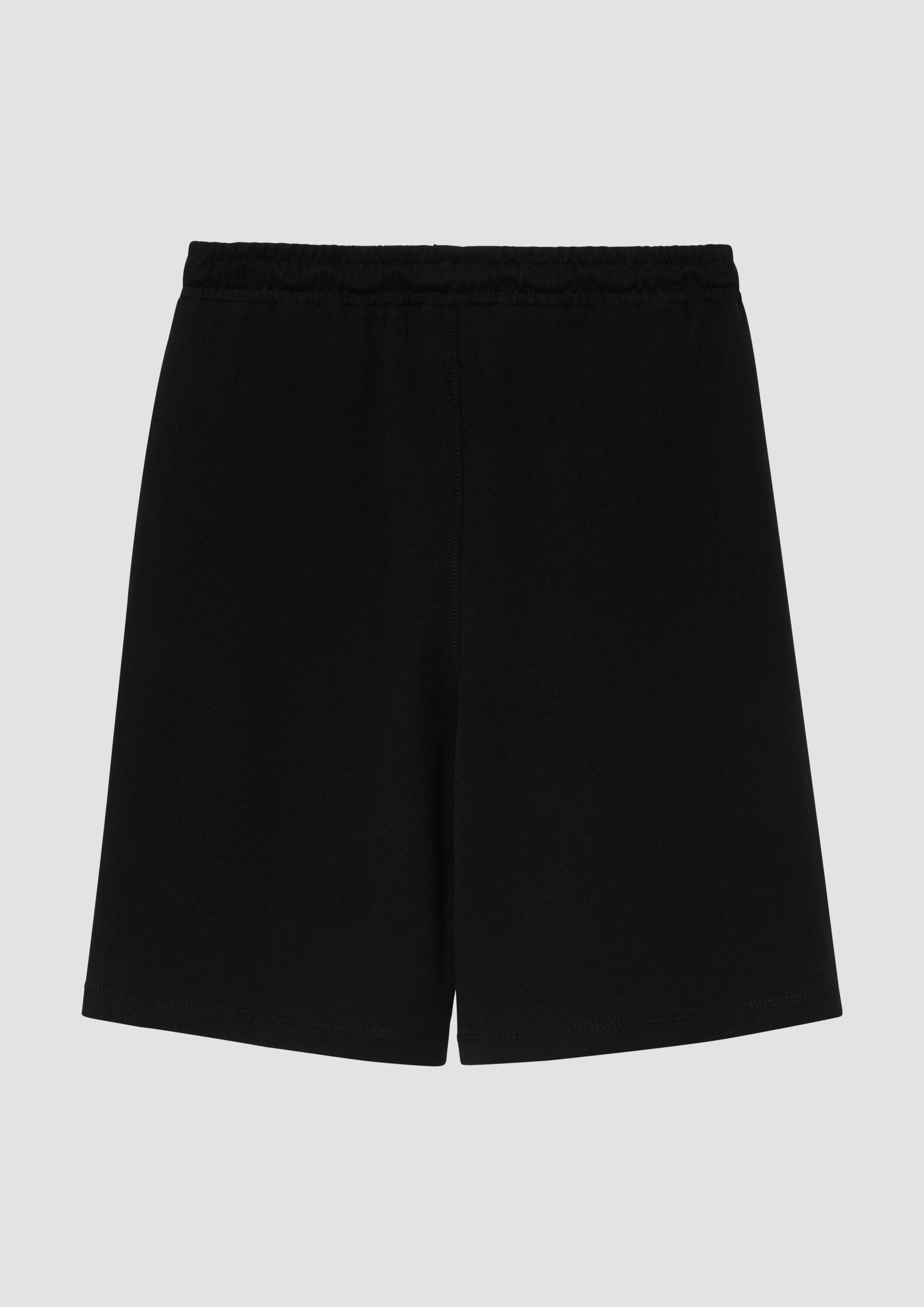 s.Oliver Shorts Leggings Leichte Sweat-Bermuda im Loose Fit mit Teilungsnähten