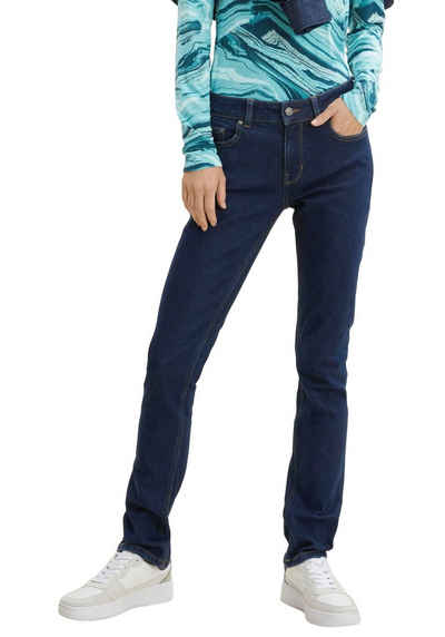 TOM TAILOR Denim Straight-Jeans »Elsa« (1-tlg) in 5-Pocket-Form