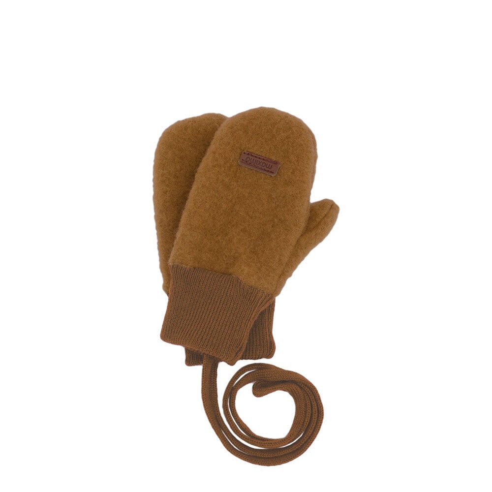 MAXIMO Fäustlinge GOTS MINI-Handschuhe, Daumen Wollfleece, günstig online kaufen