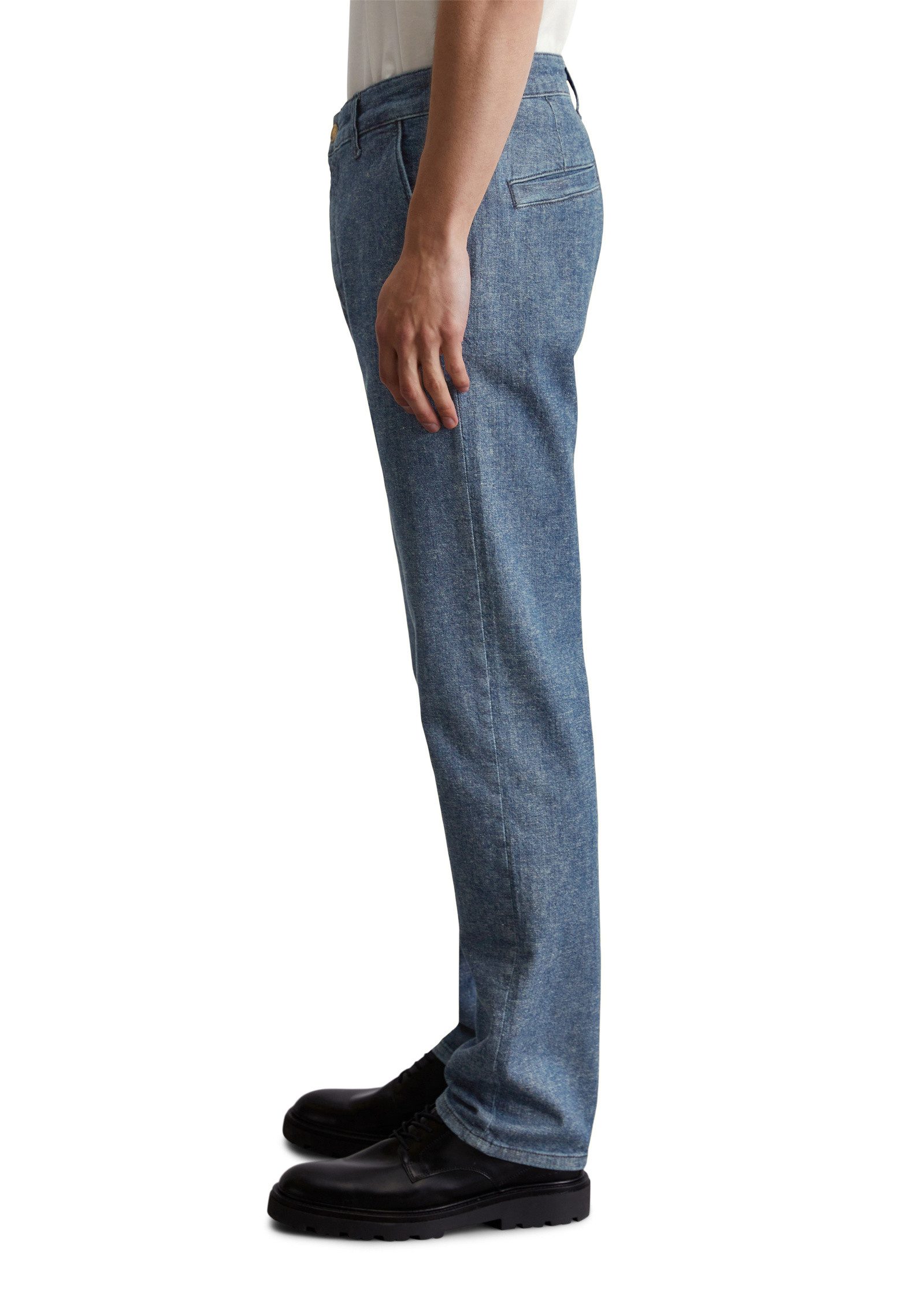 Marc O'Polo Regular-fit-Jeans aus elastischem Bio-Baumwoll-Hanf-Mix