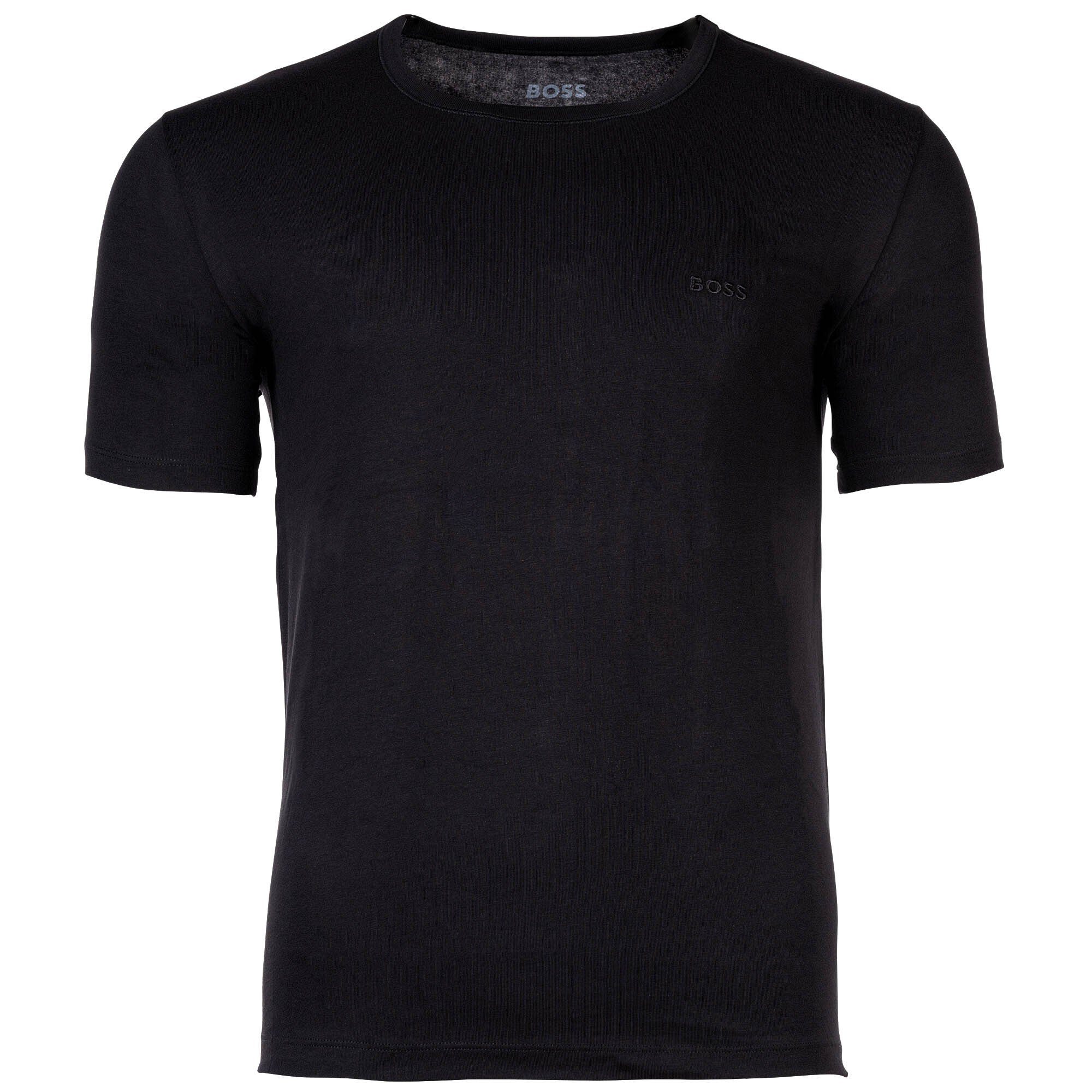 BOSS T-Shirt Rundhals - Pack T-Shirt, RN Herren Blau/Grau/Schwarz Classic, 6er