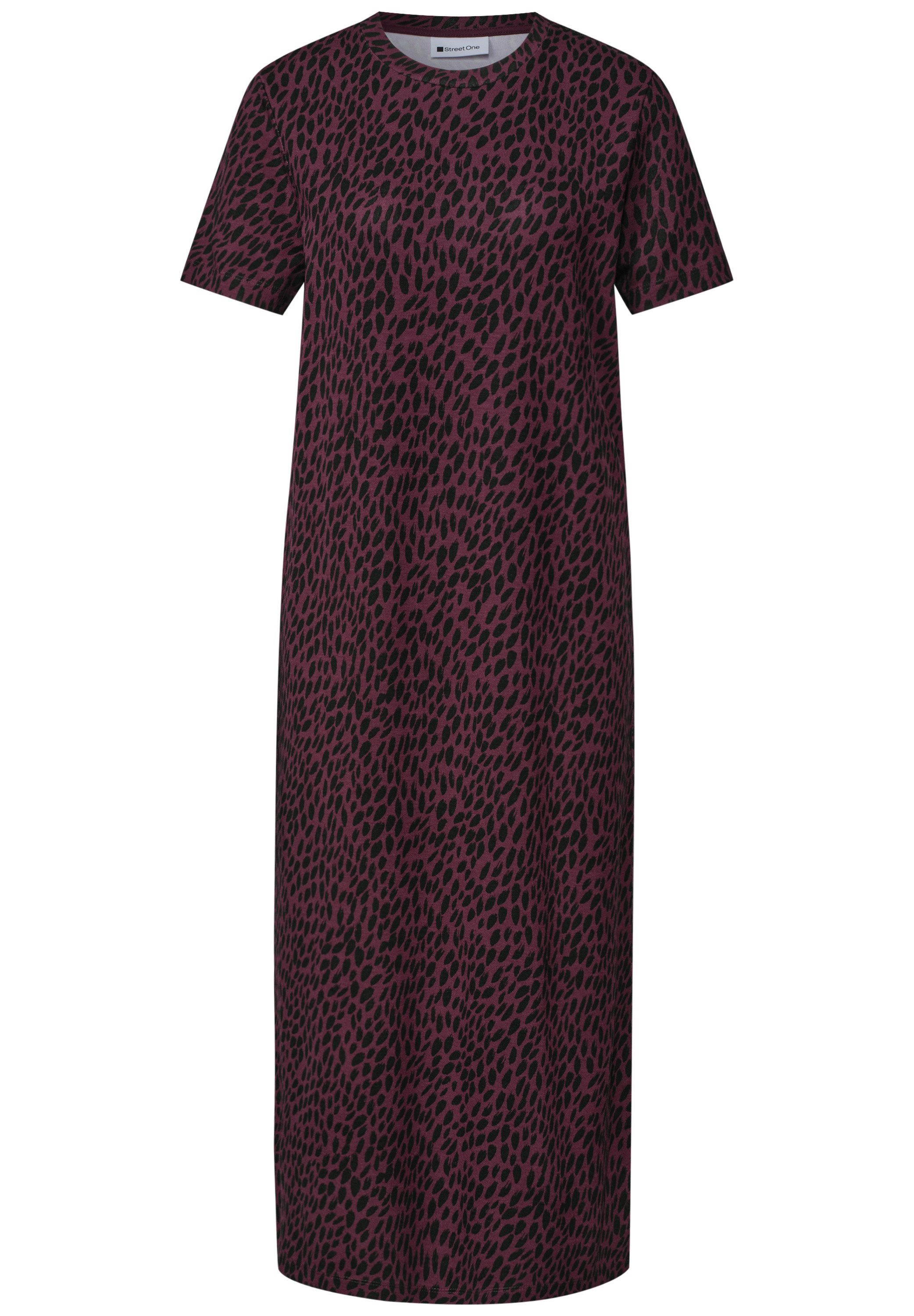 STREET ONE Midikleid mit grafischem Muster