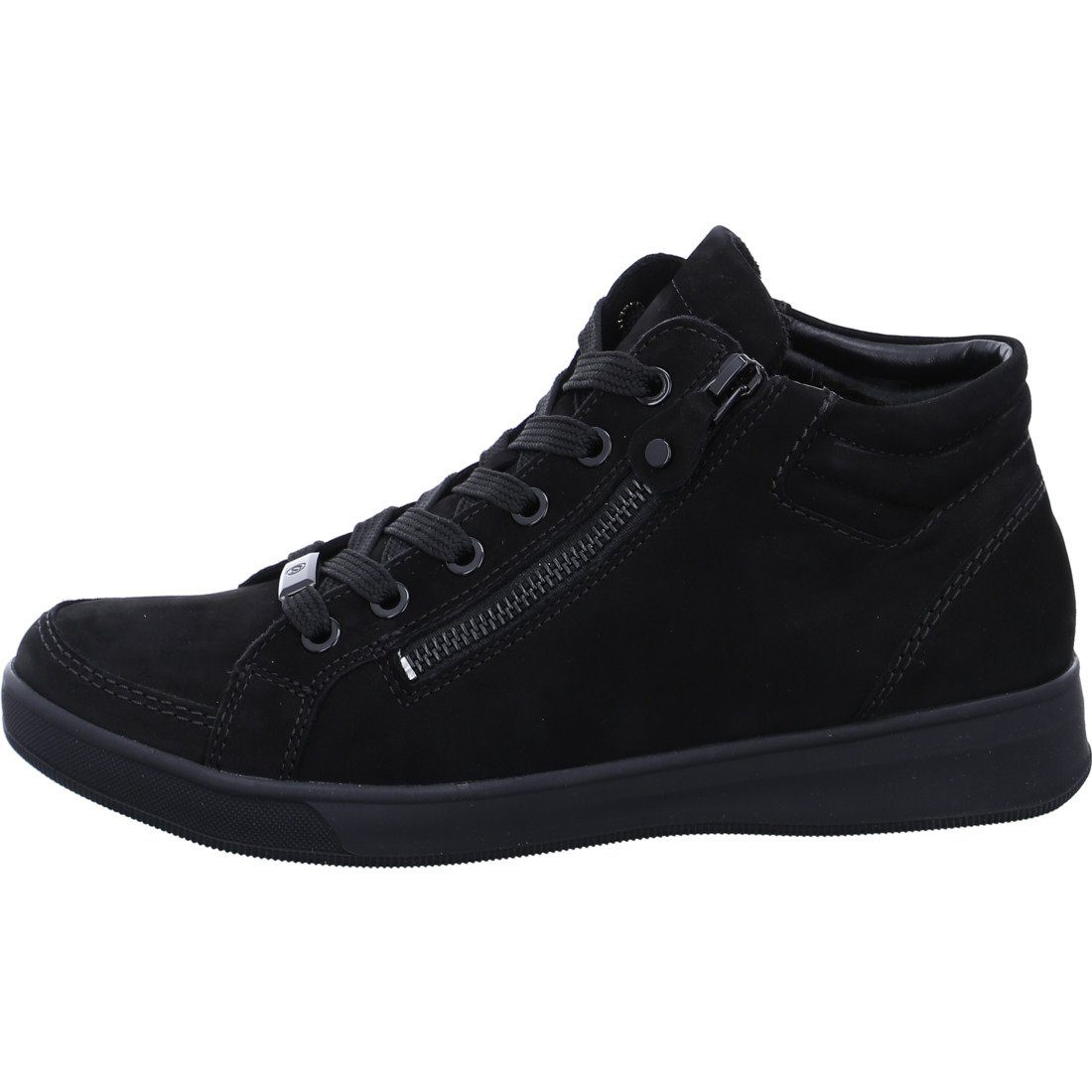 Damen Ara Sneaker 050616 - schwarz Rom Schuhe, Ara Sneaker Leder