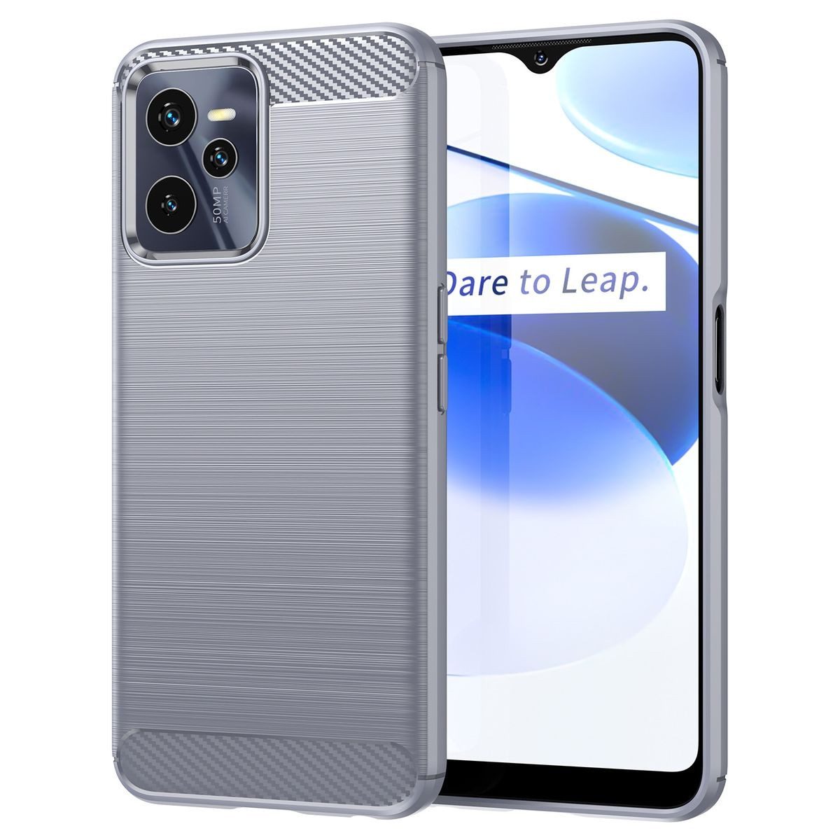 König Design Handyhülle Realme C35, Schutzhülle Case Cover Backcover Etuis Bumper