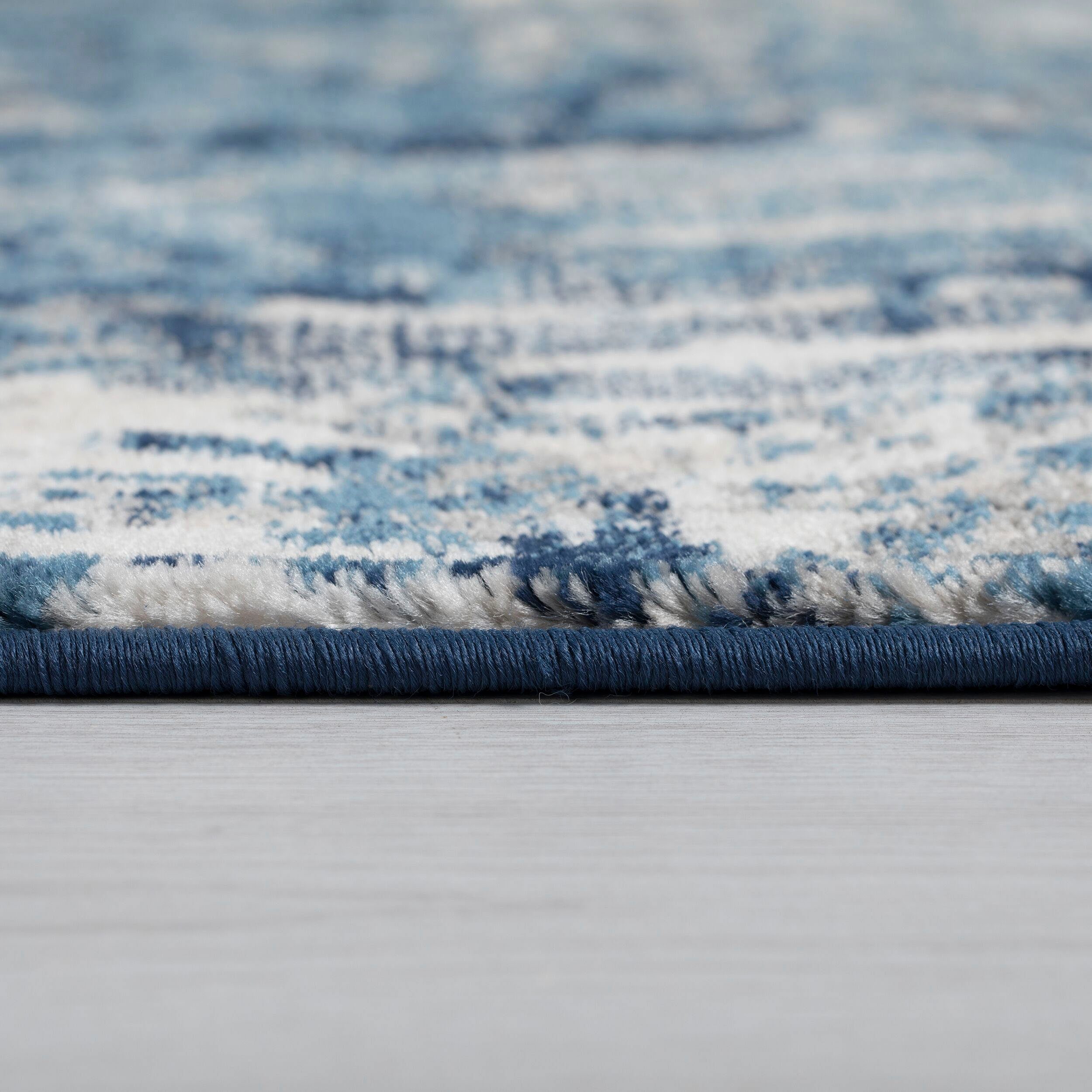 Teppich mm RUGS, 10 blau Höhe: rund, FLAIR Wonderlust,