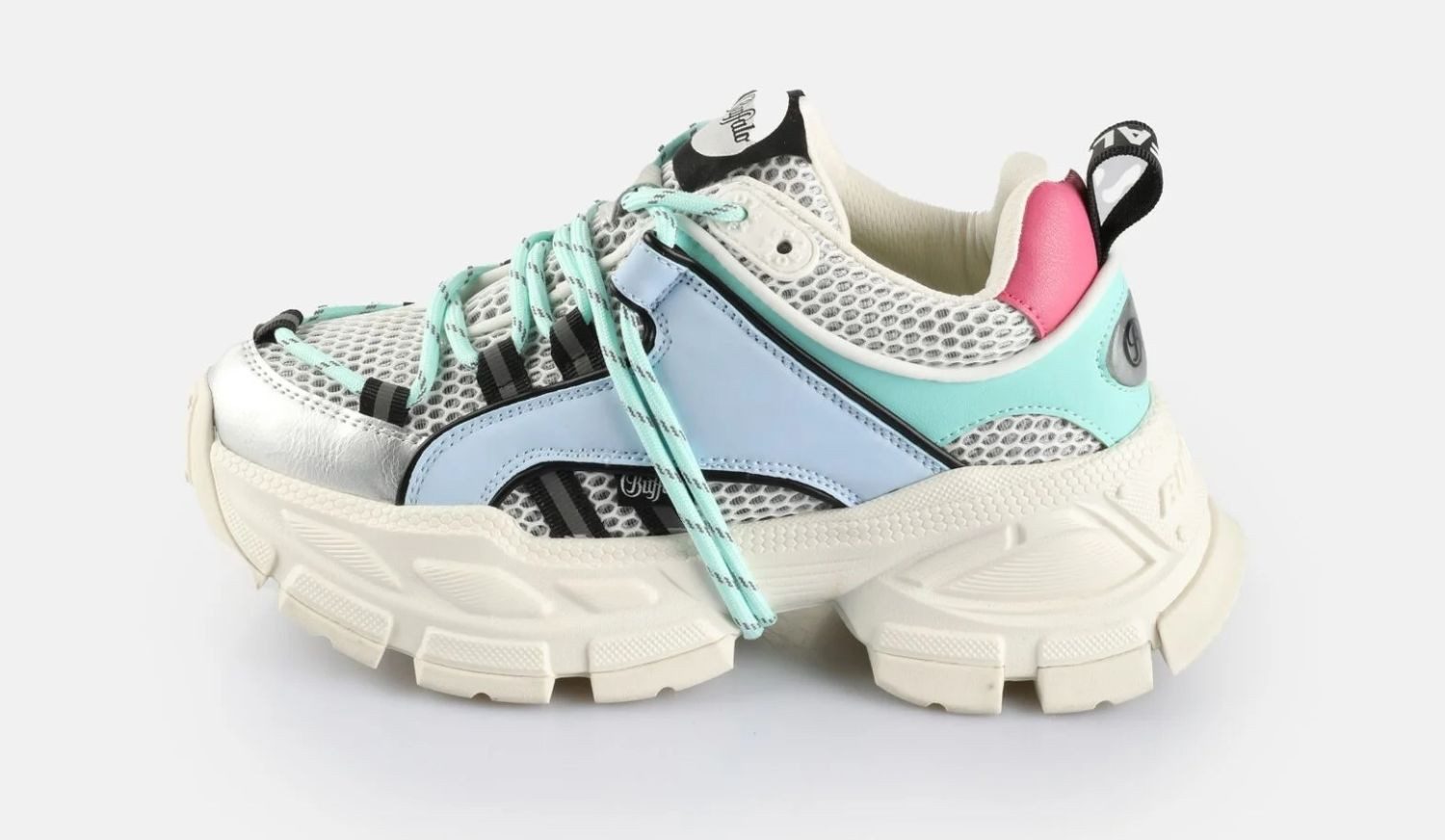 Buffalo Buffalo Saturn Lace Sneaker Creme günstig online kaufen