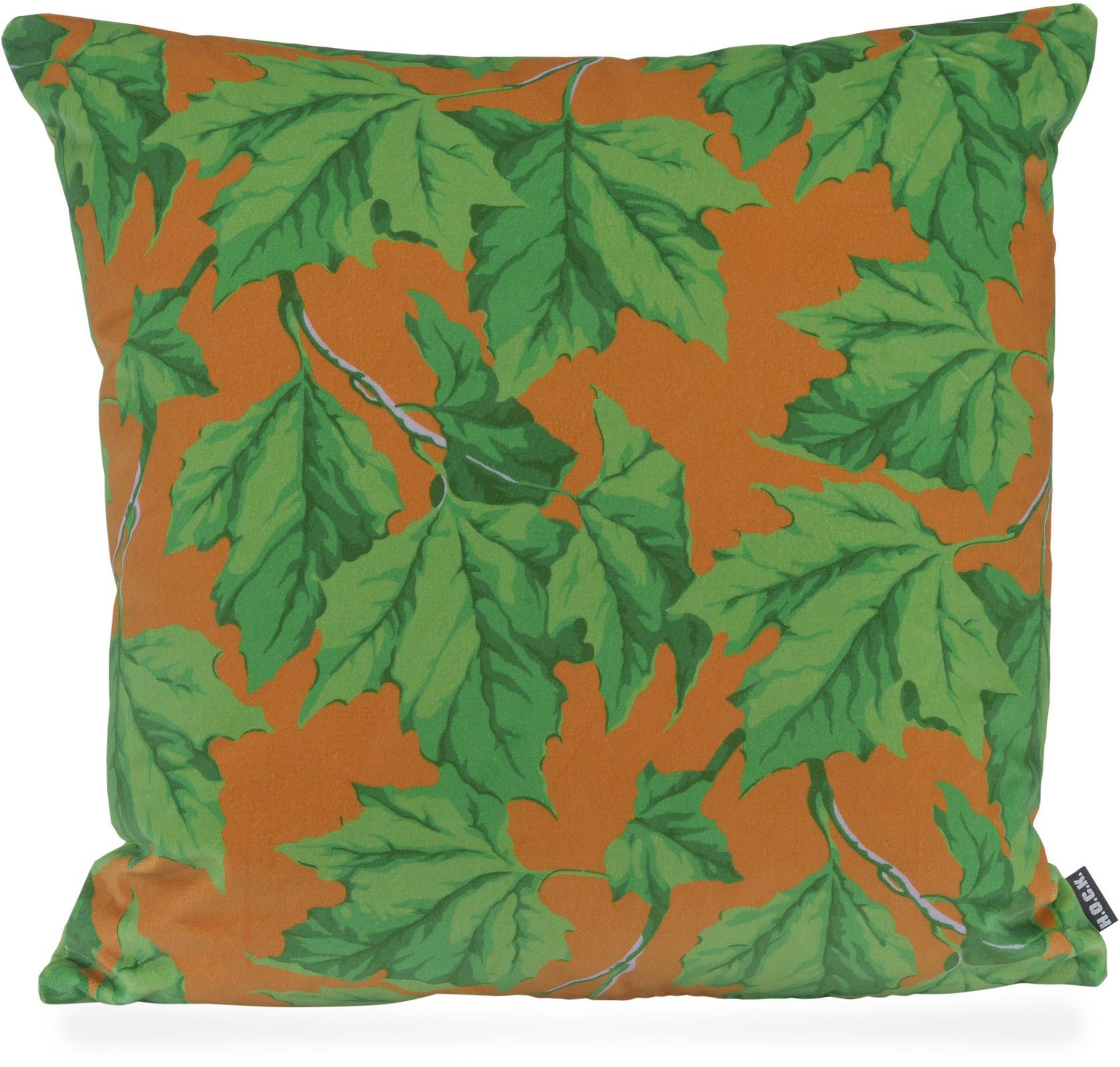 H.O.C.K. Dekokissen Maple, Sofakissen inkl. Füllung, 50x50cm, Wendekissen, Ahornblätter. € 80,51