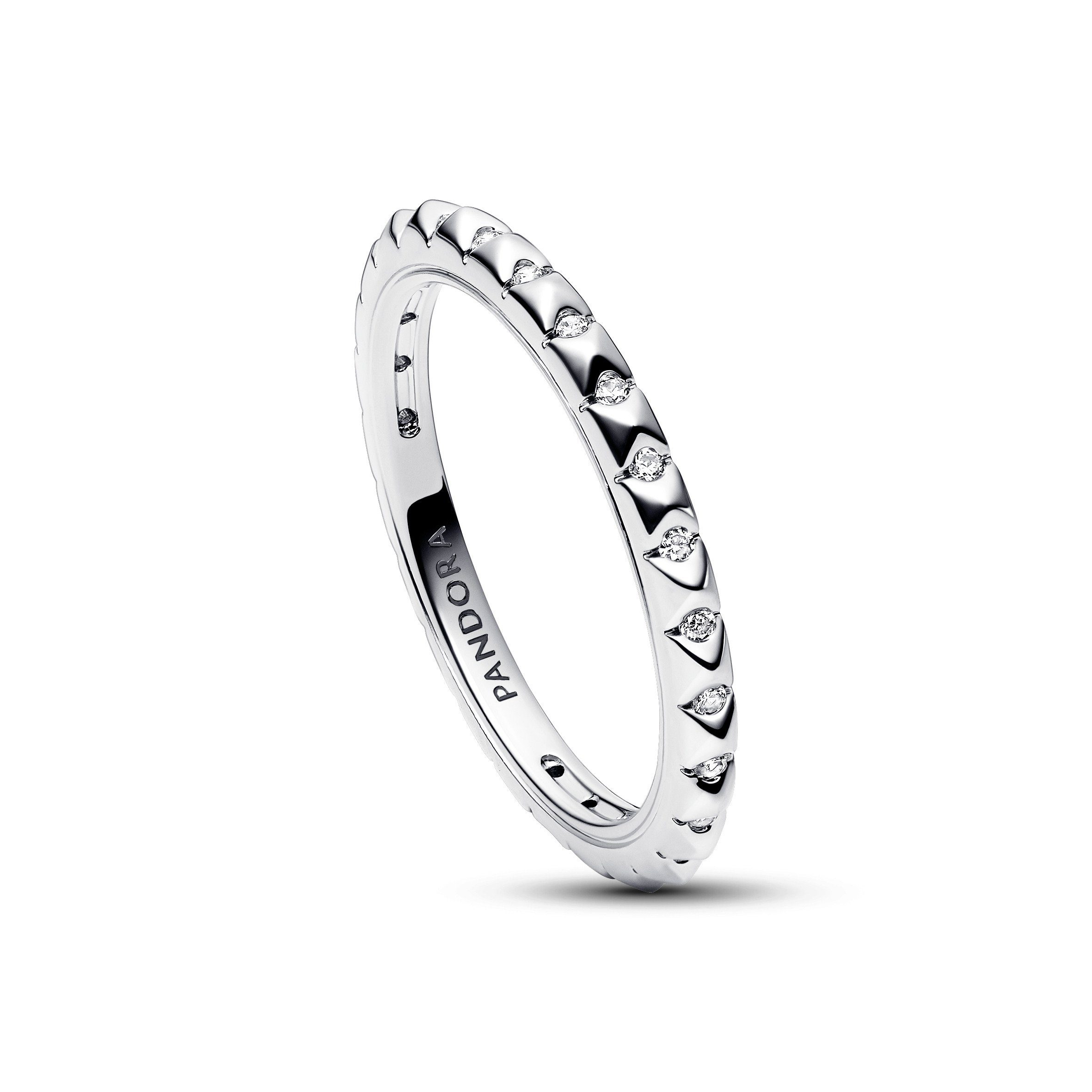 Pandora Silberring Pandora-Ring ME Pyramide 192800C01-64 SI 925 W64