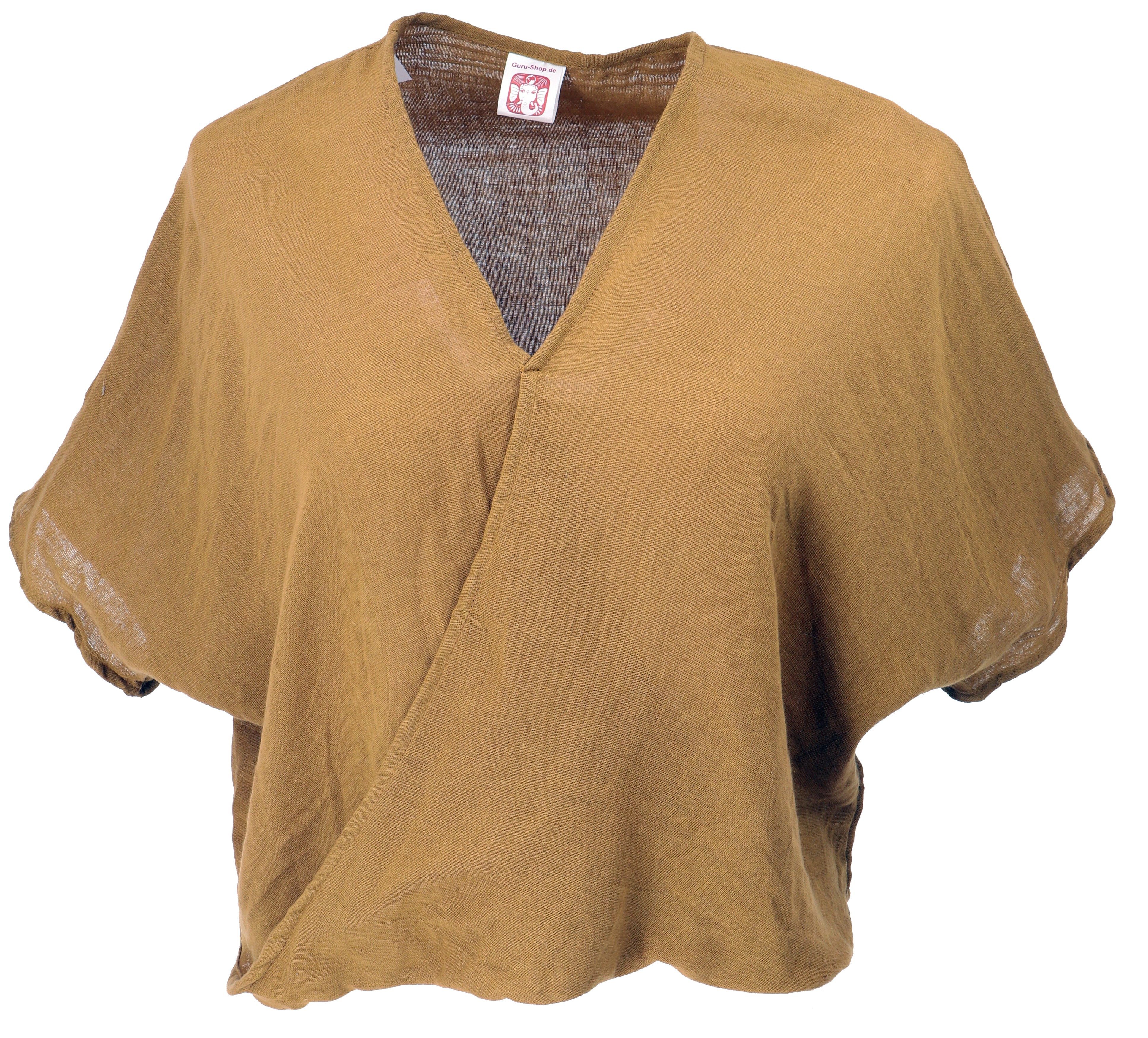 Guru-Shop Longbluse Musselin Boho Bluse, overzise günstig online kaufen