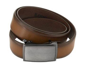 LLOYD Men’s Belts Ledergürtel LLOYD-Automatic-Gürtel 35mm, Kantenfinish, kürzbar, bombiert