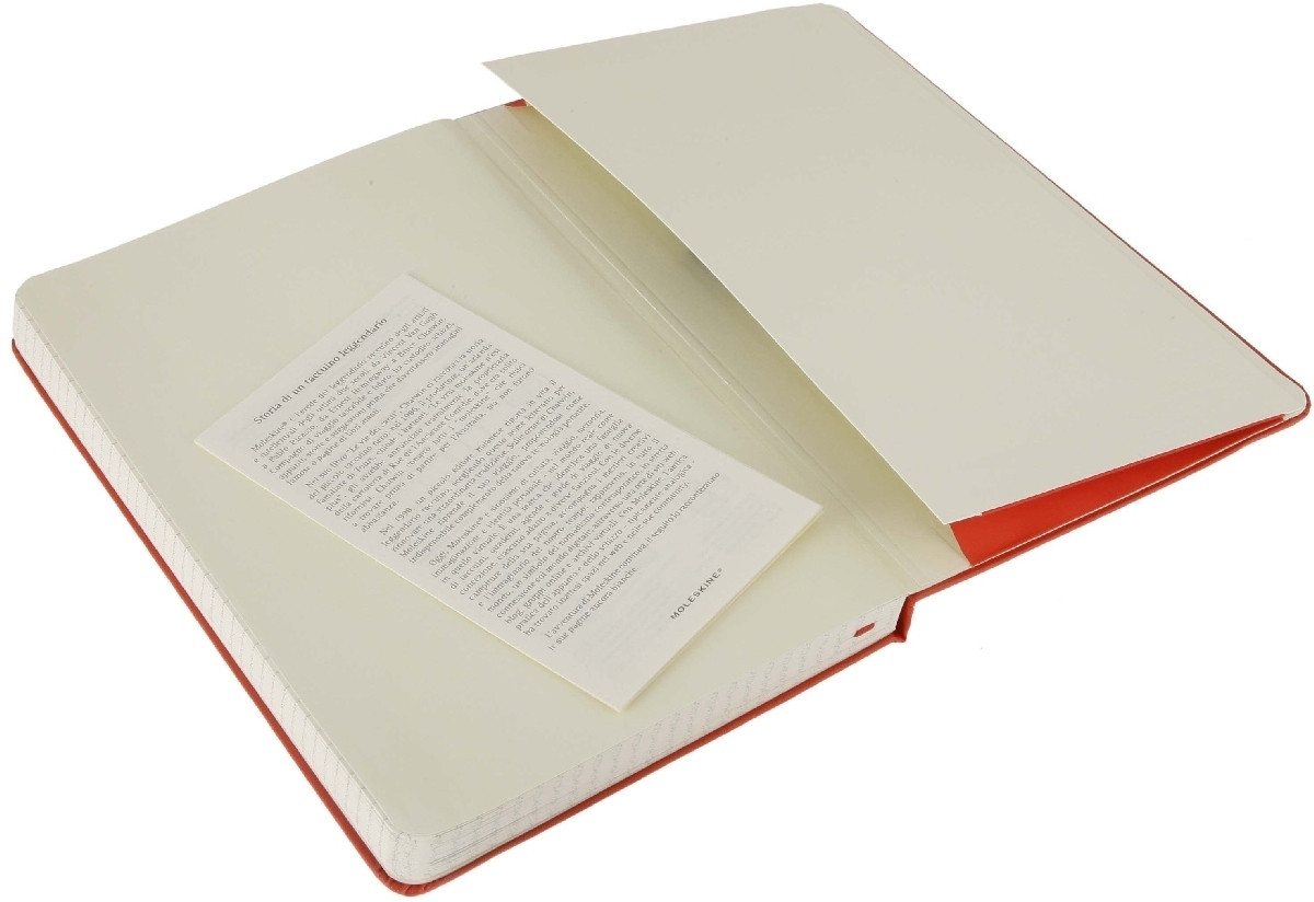 Thumbnail - MOLESKINE Notizbuch Notizbuch L A5 13x21cm kariert Hardcover rot