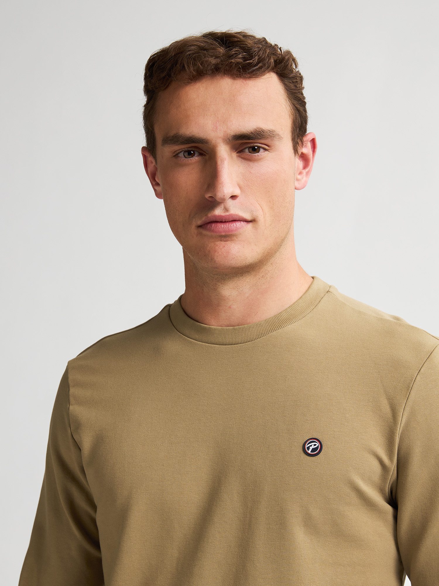 Petrol Industries Sweatshirt mit Logo Stickerei