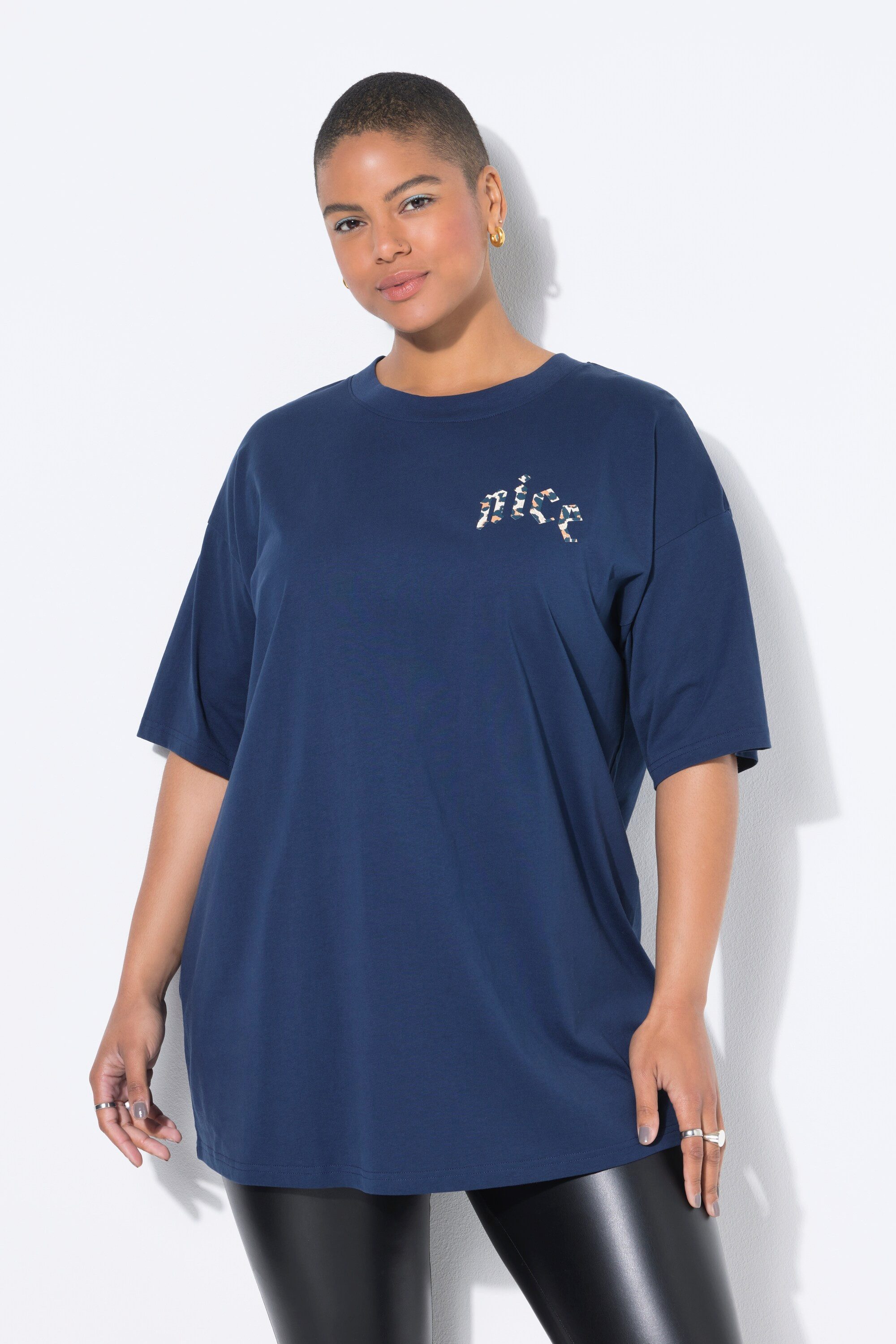 Studio Untold T-Shirt T-Shirt oversized Leo auf dem Rücken günstig online kaufen