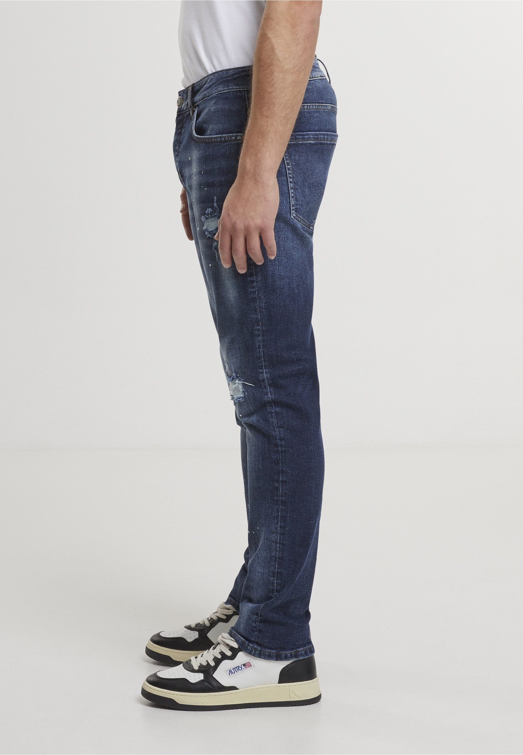 2Y Premium Bequeme Jeans 2Y Premium CARLOS DESTROYED SLIM FIT JEANS – Bild 4 von 5