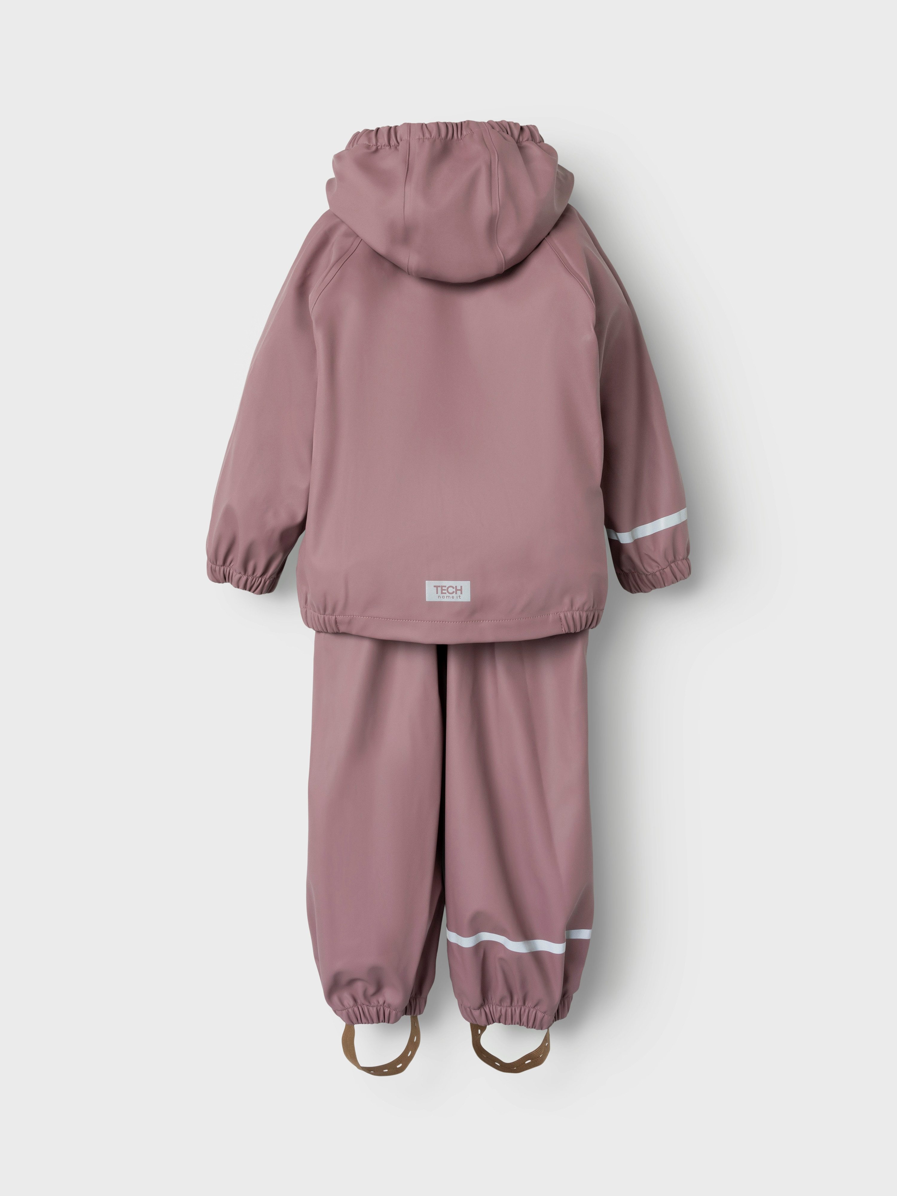 Name It Regenmantel NKNDRY10 Regenjacke und Hose im Set (Set, 2-tlg) Keine Latzhose! Unifarben, casual, regular fit, Kunstfaser, Web