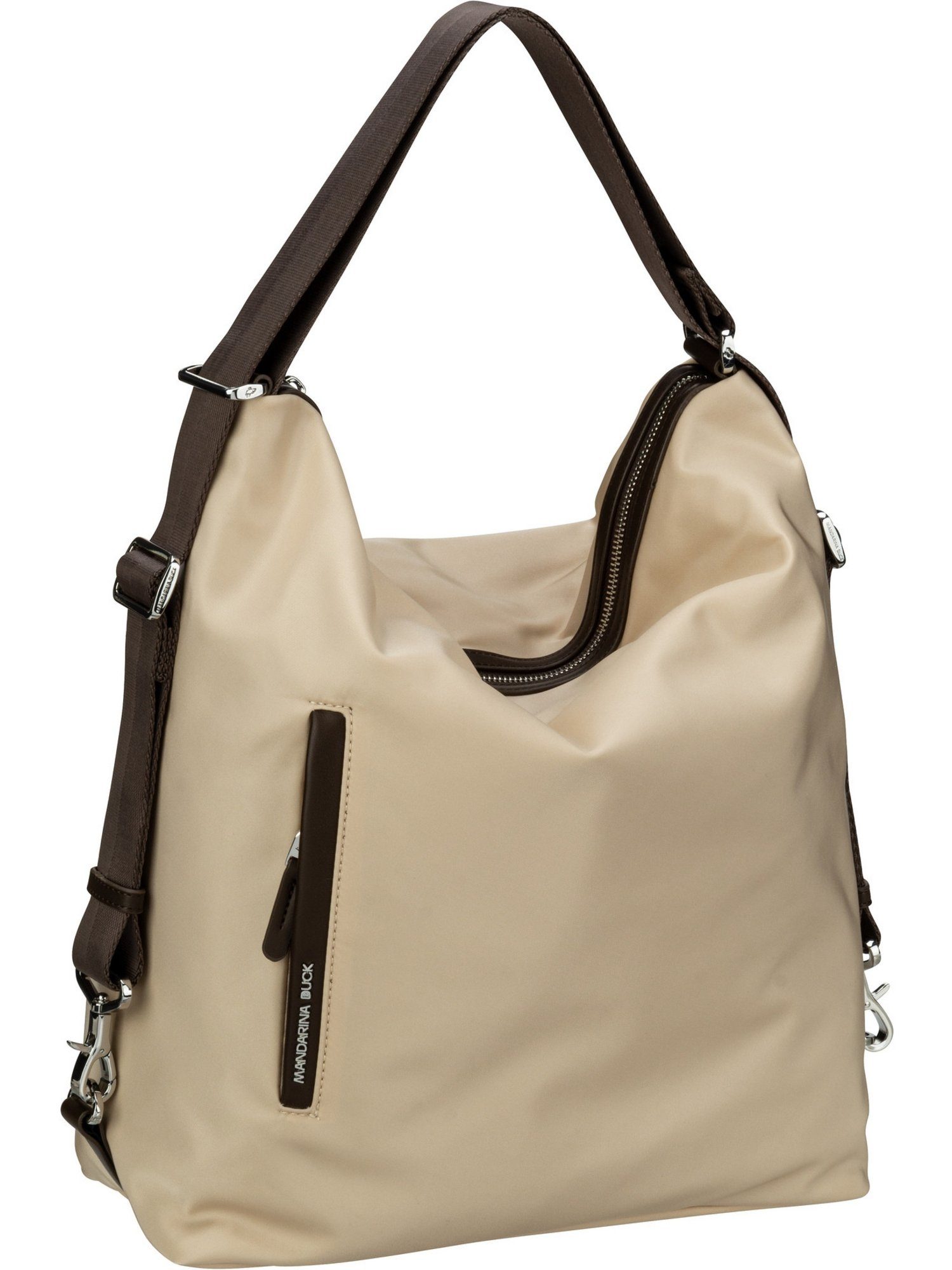 Sand Rucksack-Tasche Backpack 2in1 Hunter Handtasche Duck VCT10, Mandarina Hobo