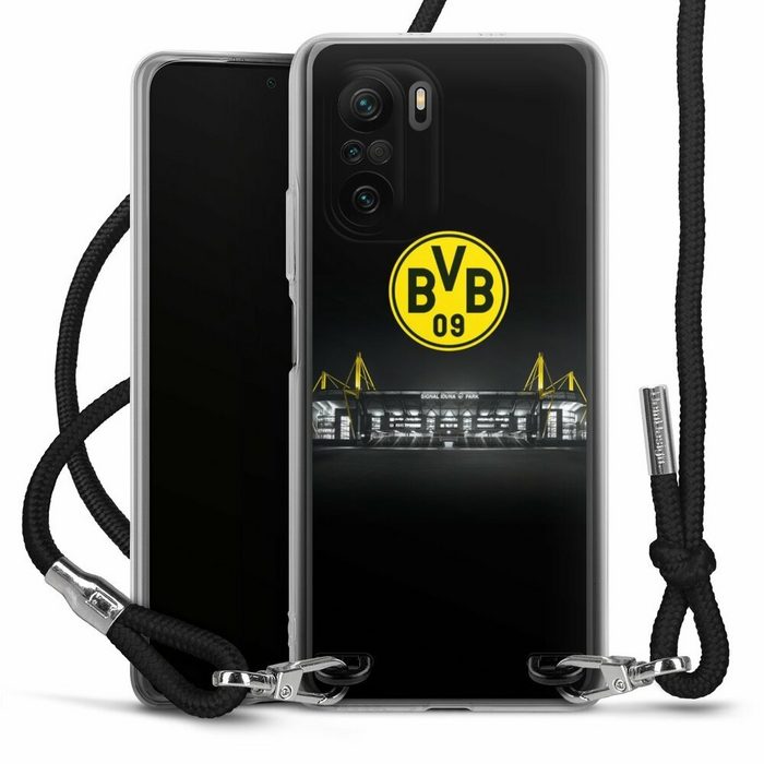 DeinDesign Handyhülle BVB Stadion Borussia Dortmund BVB Stadion Xiaomi Poco F3 Handykette Hülle mit Band Case zum Umhängen