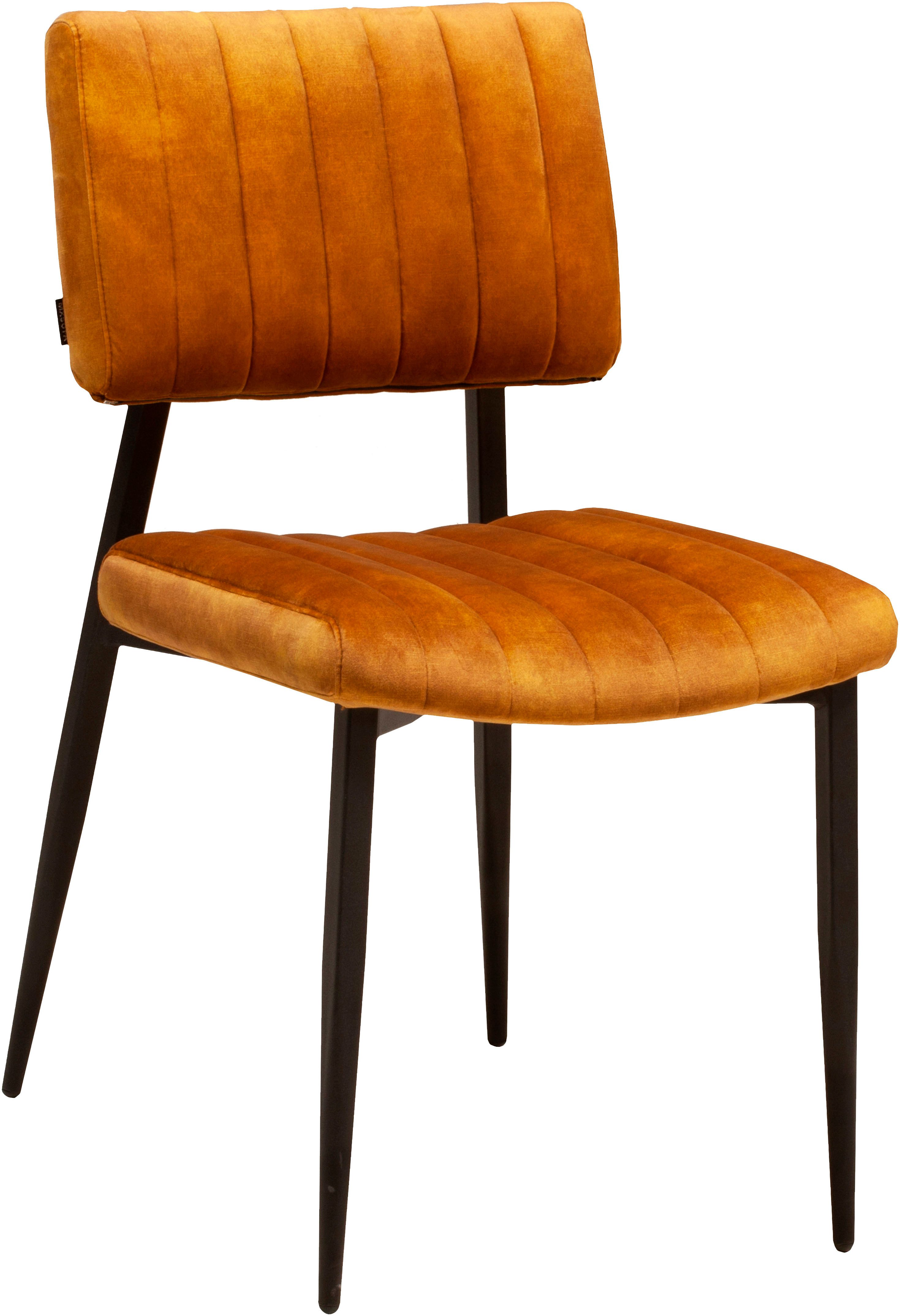 OMG Design Esszimmerstuhl Ivan (Set, 1 St), pflegeleichter Samtvelour Bezug, Küchenstuhl