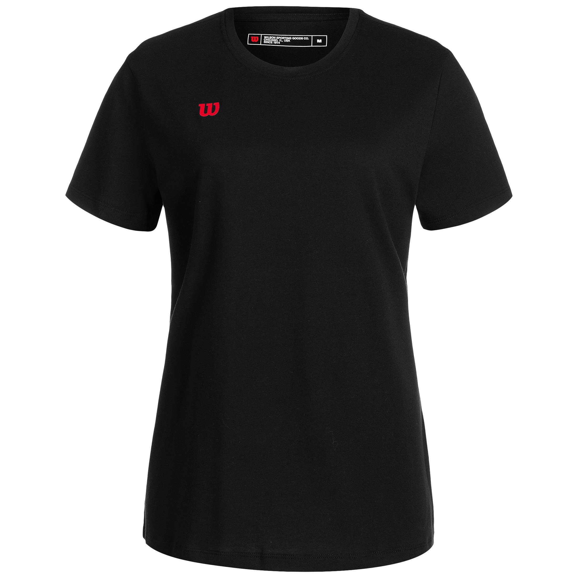 Wilson Trainingsshirt Fundamentals Cotton T-Shirt Damen