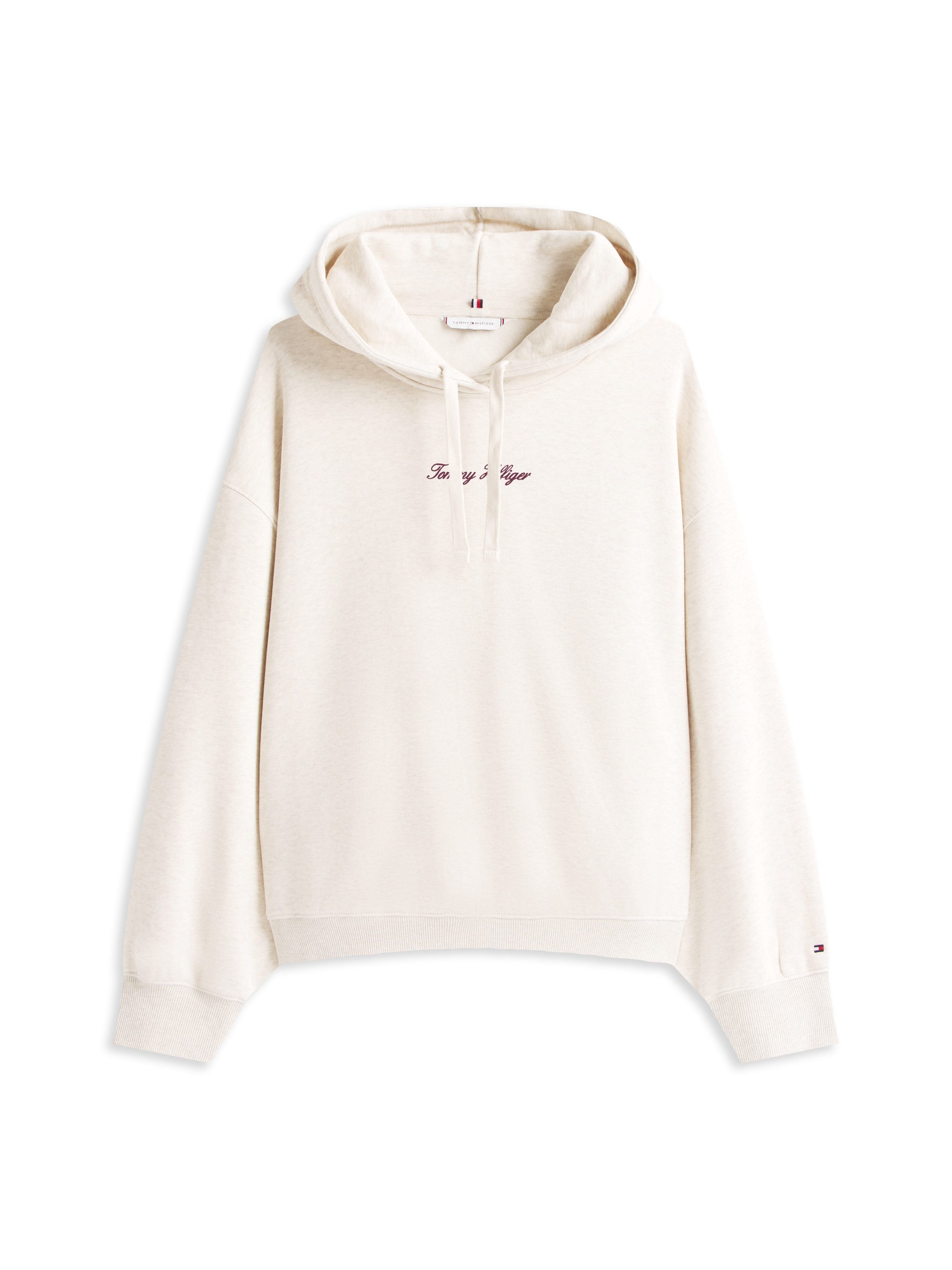 Tommy Hilfiger Kapuzensweatshirt CLASSIC SCRIPT FLEECE HOODIE – Bild 4 von 5