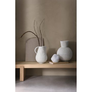 Lyngby Porcelæn Dekovase Porcelain Krugvase Tura Weiß (27,5cm)