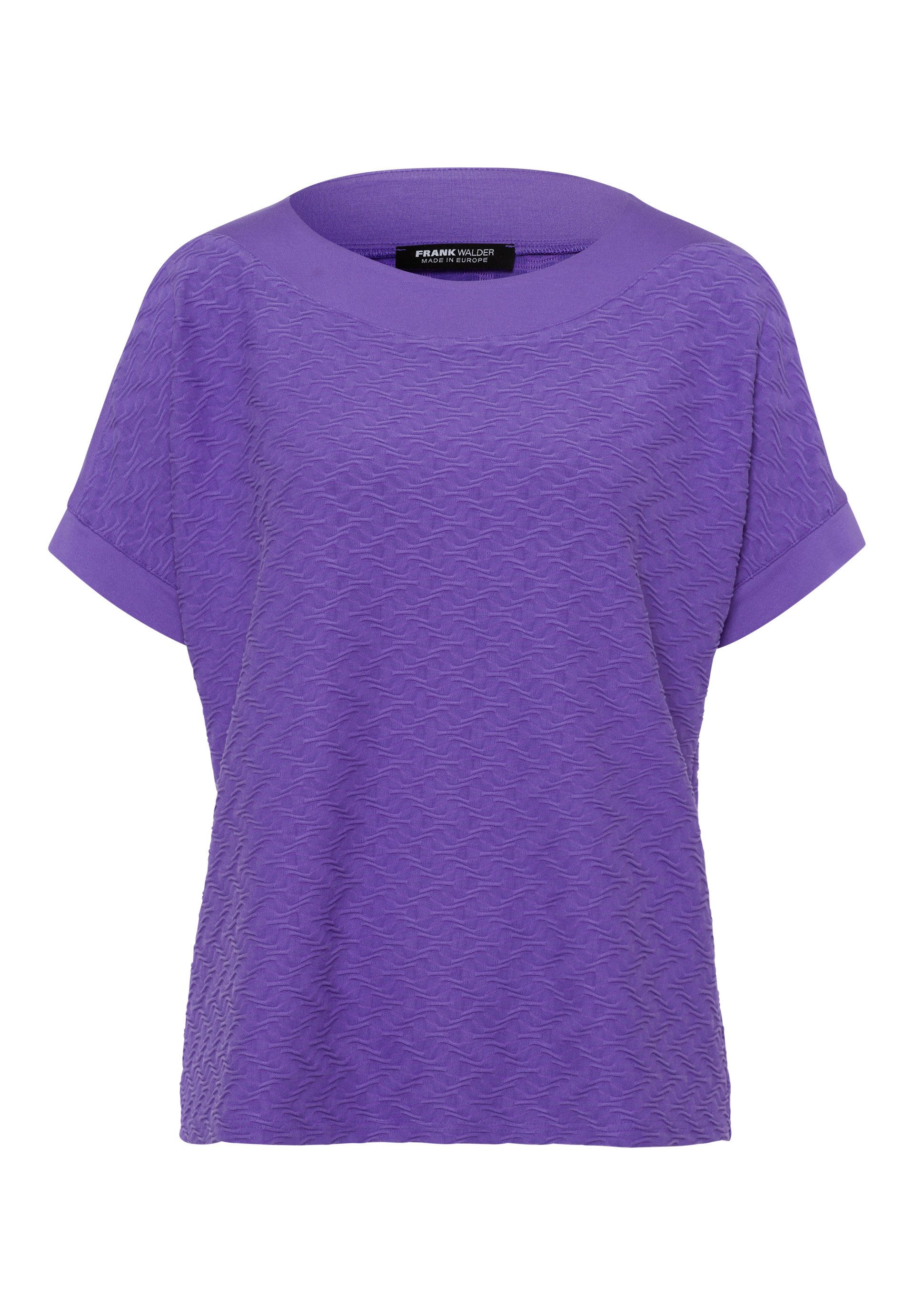 FRANK WALDER Kurzarmshirt in modischer Aufmachung günstig online kaufen