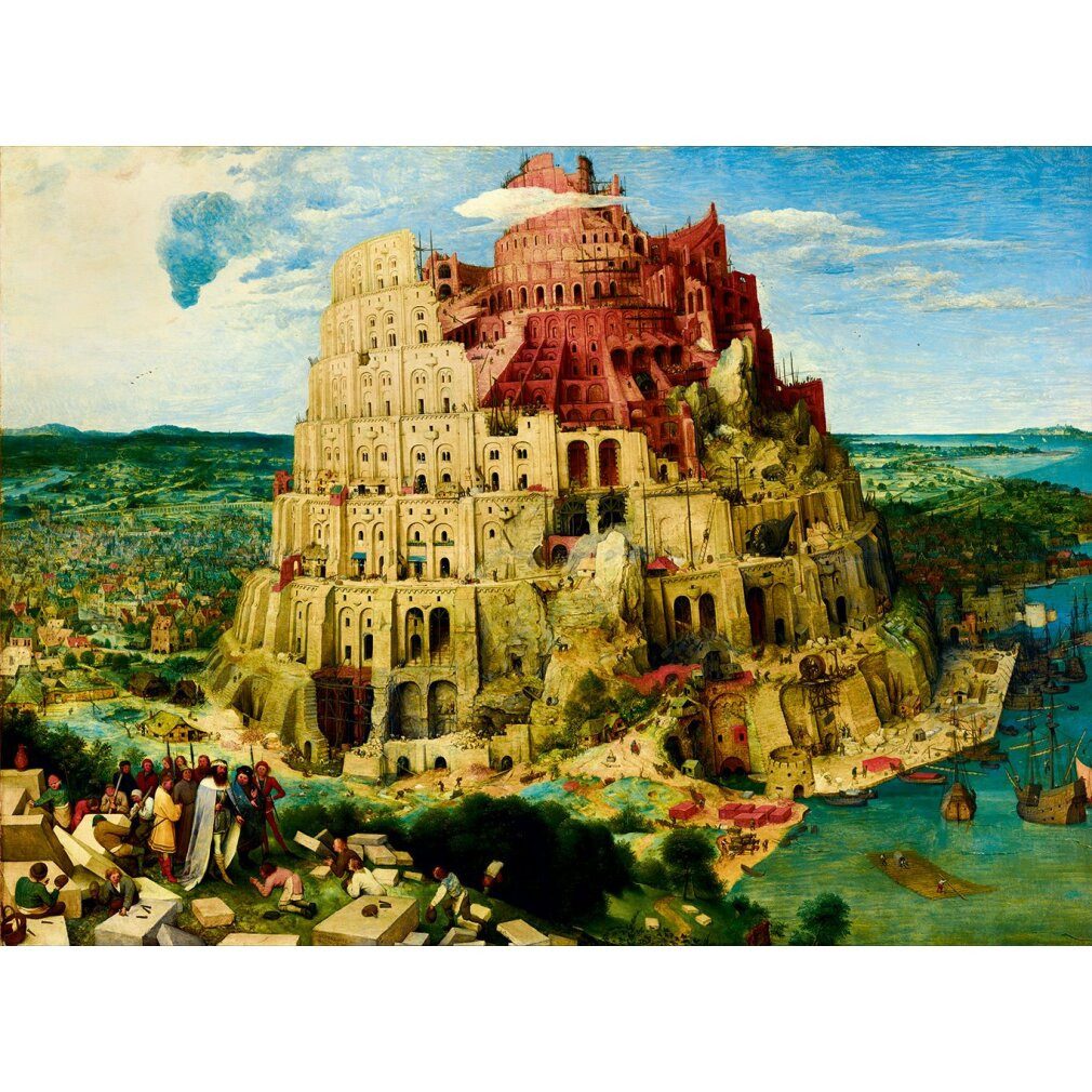 BLUEBIRD Puzzle BLUEBIRD Puzzle Turm von Babel 3000 Teile, Puzzleteile