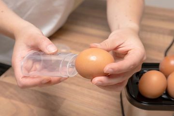 *Alpina* Eierkocher, Anzahl Eier: 6 St., 210,00 W, integrierter Eierstecher verhindert das Aufbrechen der Schale