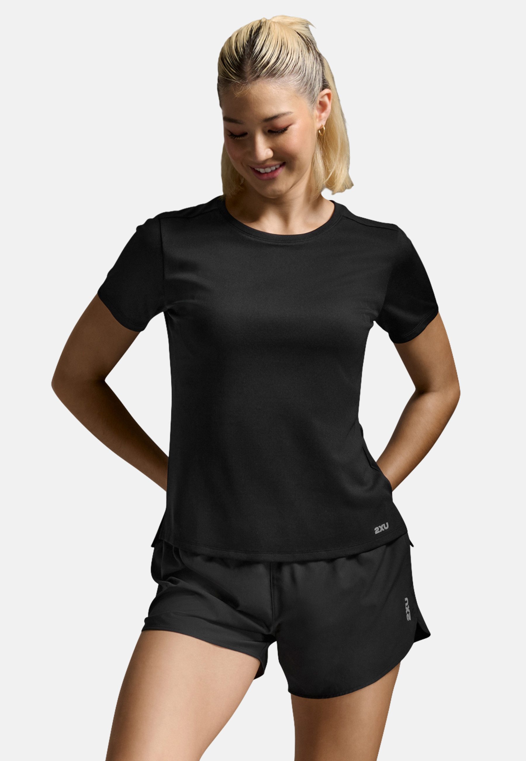 2xU Laufshirt Aero Mesh Tee (1-tlg)