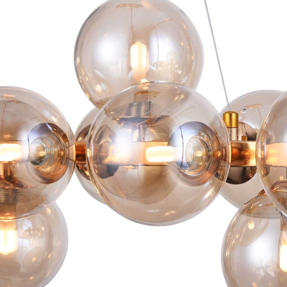 Licht-Trend Pendelleuchte Glamouröse Esstischlampe Glob 120cm günstig online kaufen