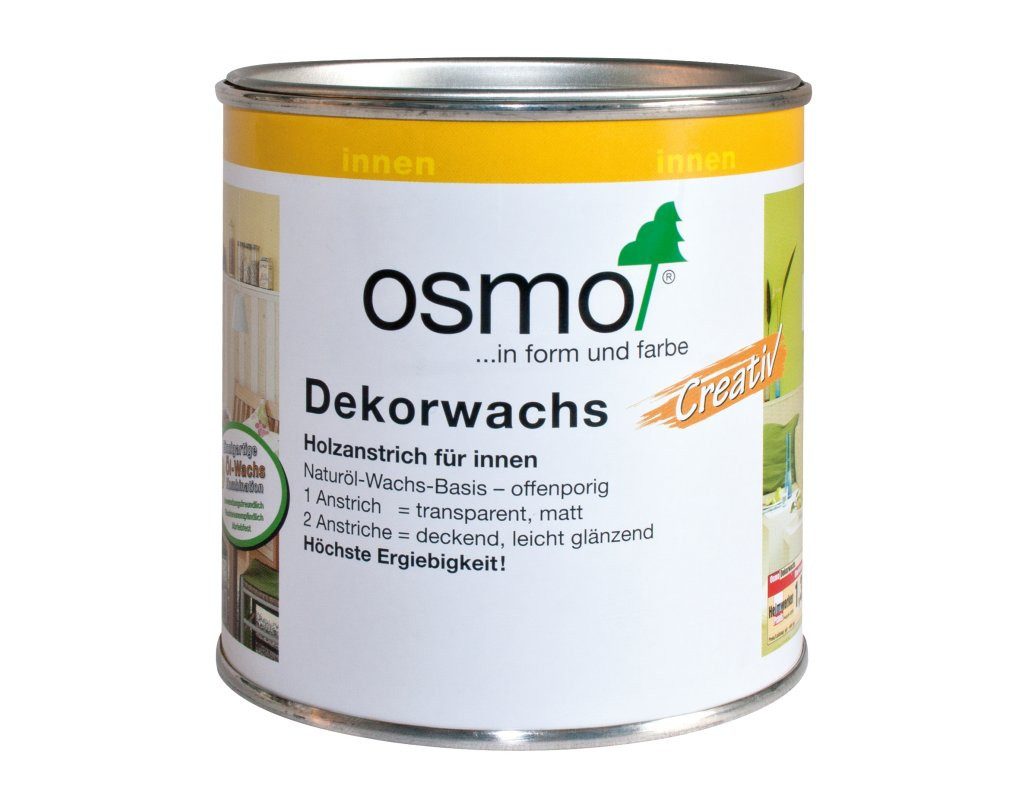 osmo Hartwachsöl Dekorwachs 3169 Creativ Schwarz
