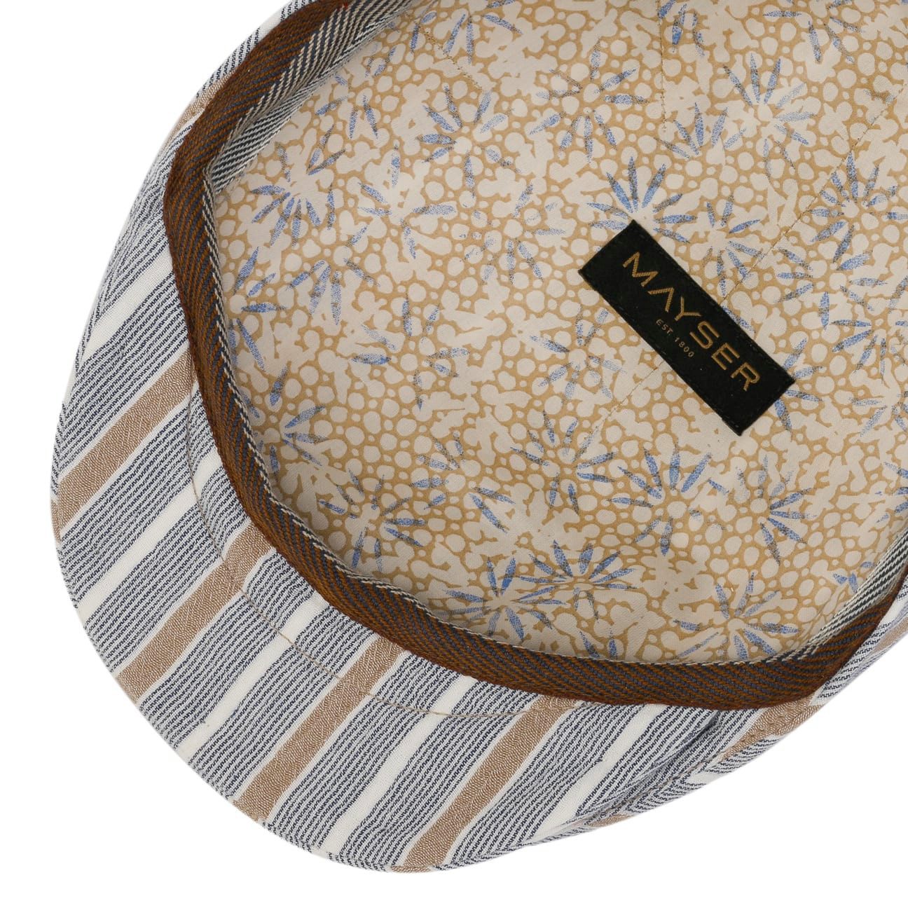 Mayser Flat Cap (1-St) Schirmmütze mit Schirm, Made in the EU