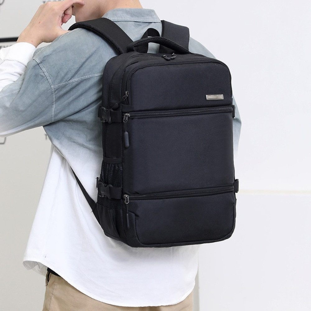 PRESO Tagesrucksack Freizeitrucksack, Daybag, Alltagsrucksack, Für Arbeit, Uni, Sport, Cityrucksack, Mit USB-Schnittstelle, Hochwertige Verarbeitung