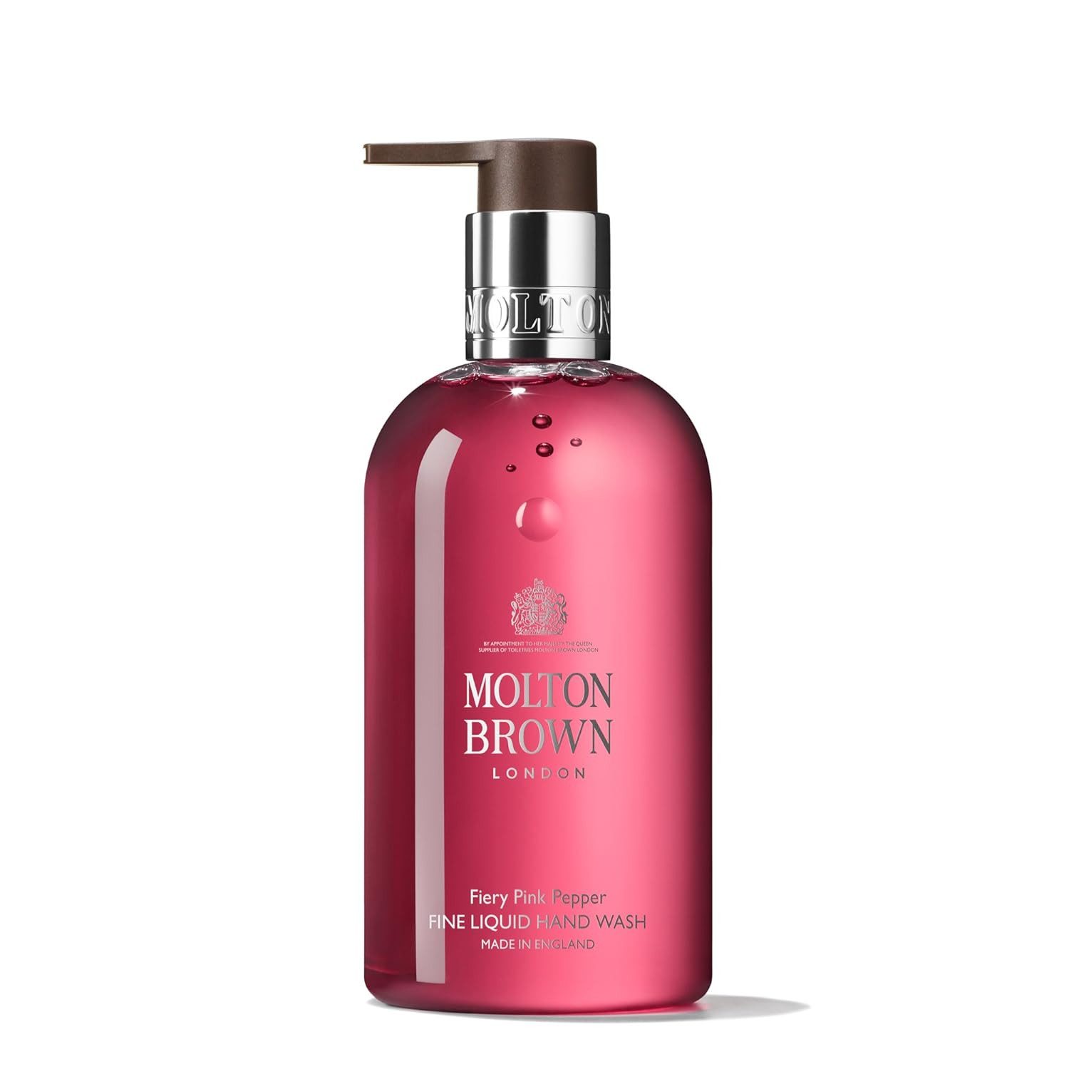 MOLTON BROWN Handseife Fiery Pink Pepper edle Handseife 300 ml, 1-tlg.