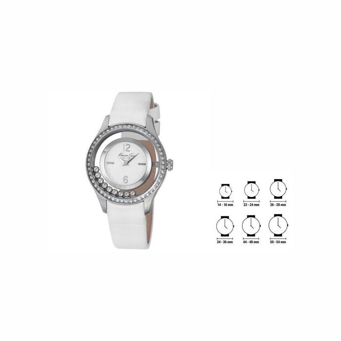 Kenneth Cole Quarzuhr Damen-Armbanduhr Uhr Armbanduhr Uhr Kenneth Cole IKC2881 35 mm Armband