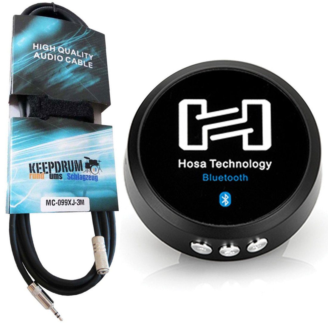 Bluetooth®-Sender Hosa IBT-300 Bluetooth Empfänger mit 3.5mm Kabel 3m