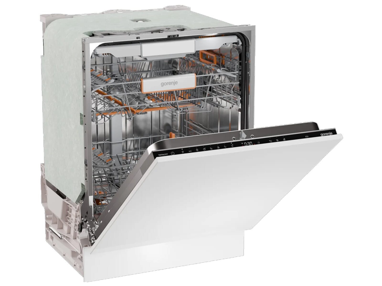 GORENJE vollintegrierbarer Geschirrspüler GV673A65, 9.5 l, 16 Maßgedecke, autoOpen dry autom. Türöffnung