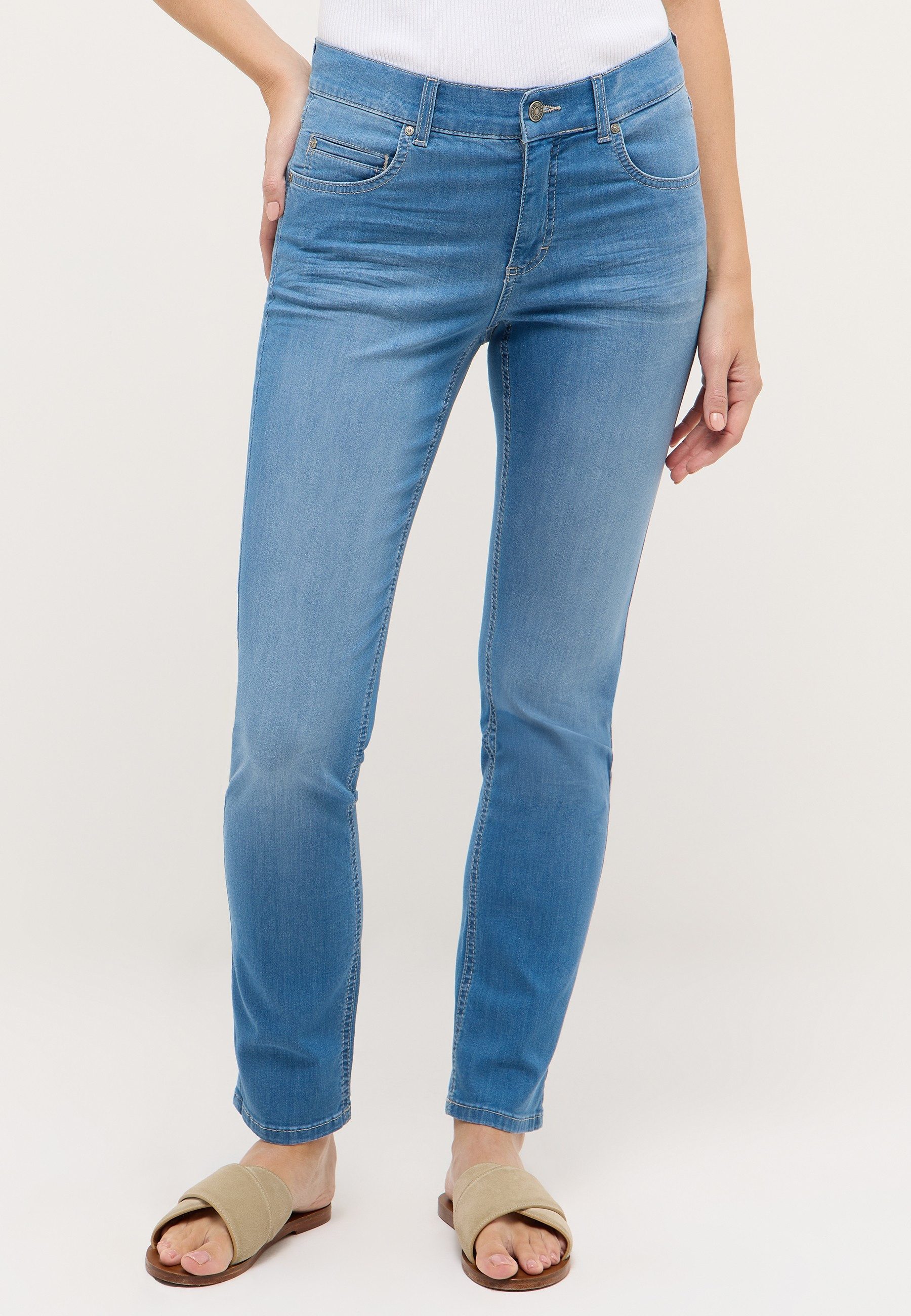 ANGELS Straight-Jeans CICI in Slim Fit-Passform