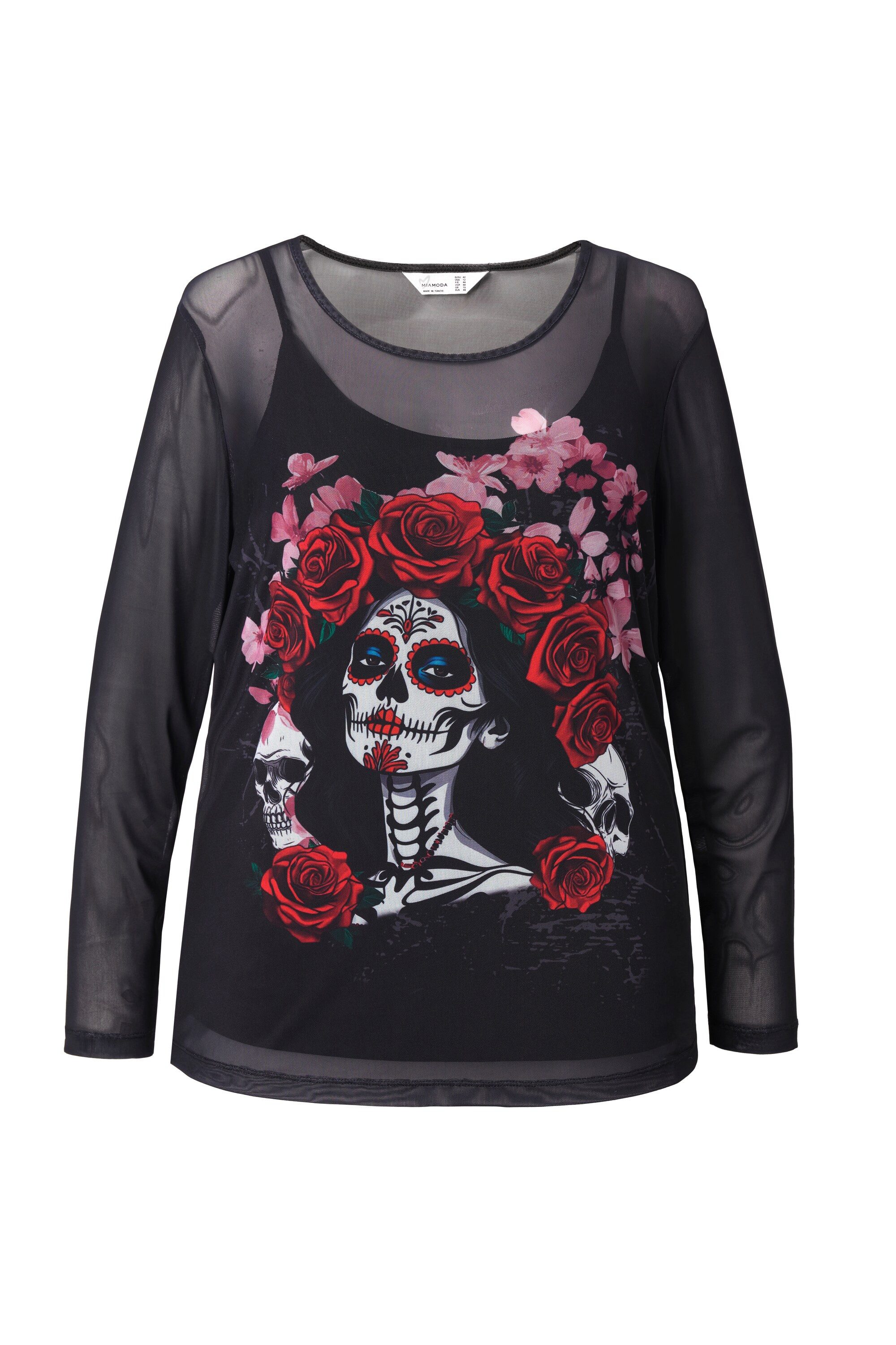 Angel of Style T-Shirt Mesh-Shirt Slim günstig online kaufen