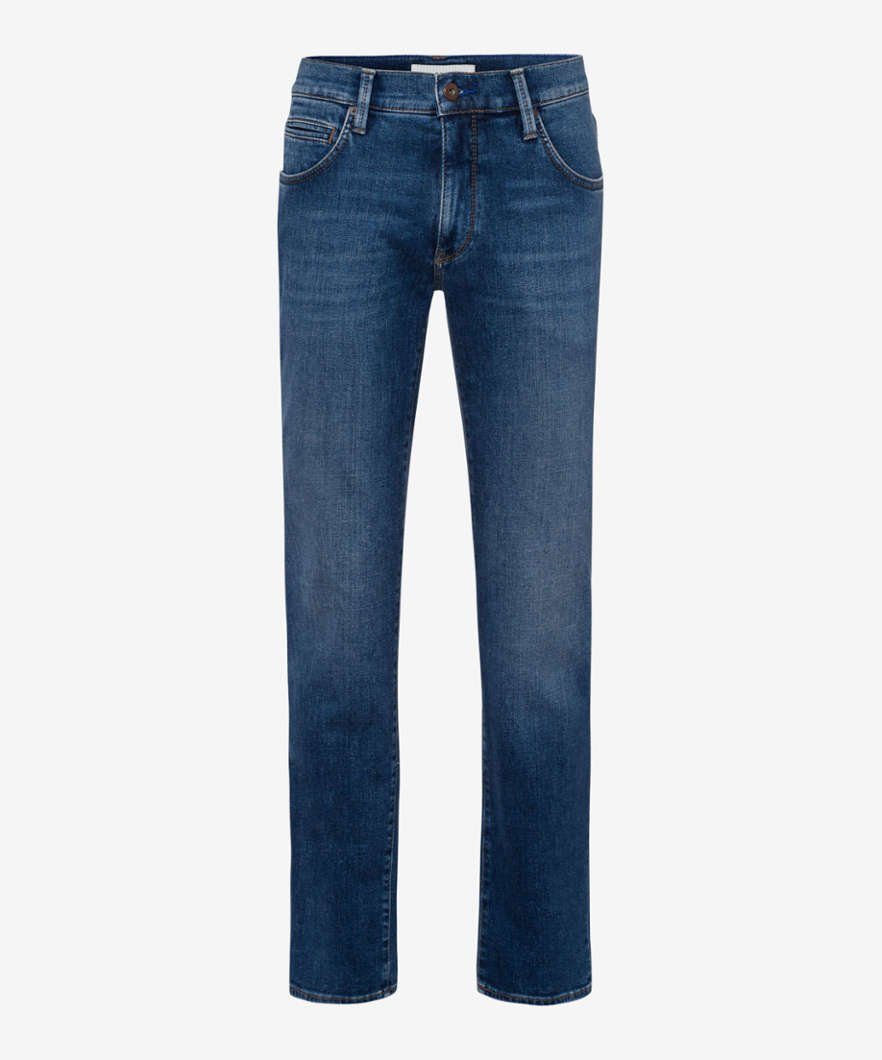 CADIZ Brax blau Style 5-Pocket-Jeans