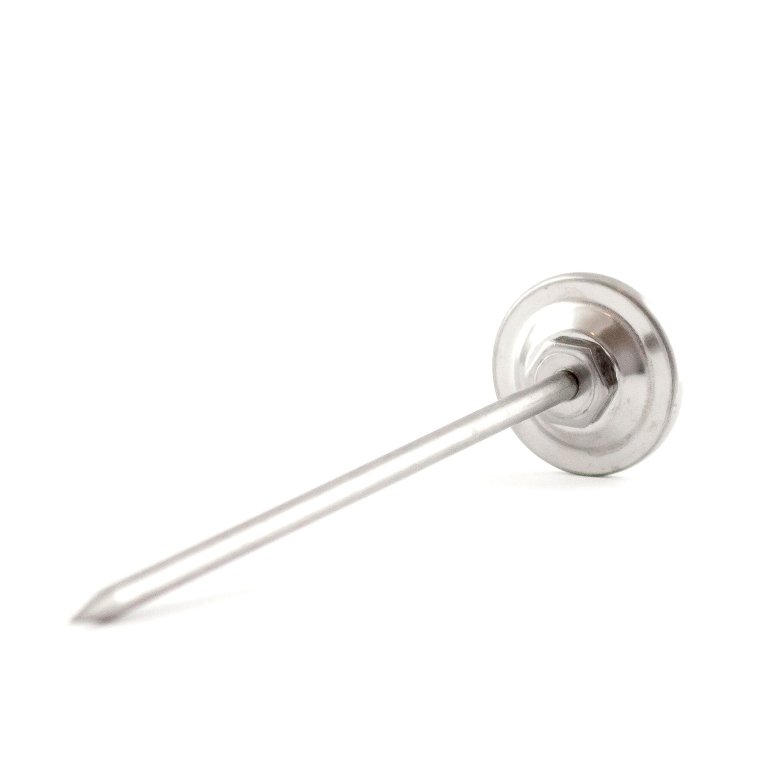 Lantelme Kompostbeschleuniger Kompostthermometer 12,5cm Kompost Rotte Thermometer, (1-St), mit Clip, Edelstahl, Wasserdicht, Fühlerabdeckung bis 100 Grad Celsius