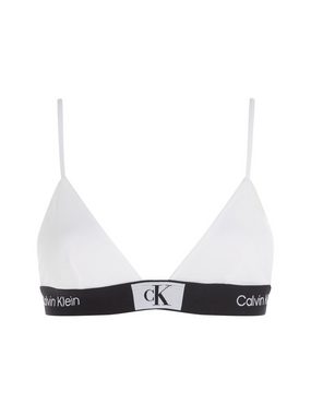 Calvin Klein Underwear Triangel-BH UNLINED TRIANGLE mit Logoschriftzügen auf dem Unterband