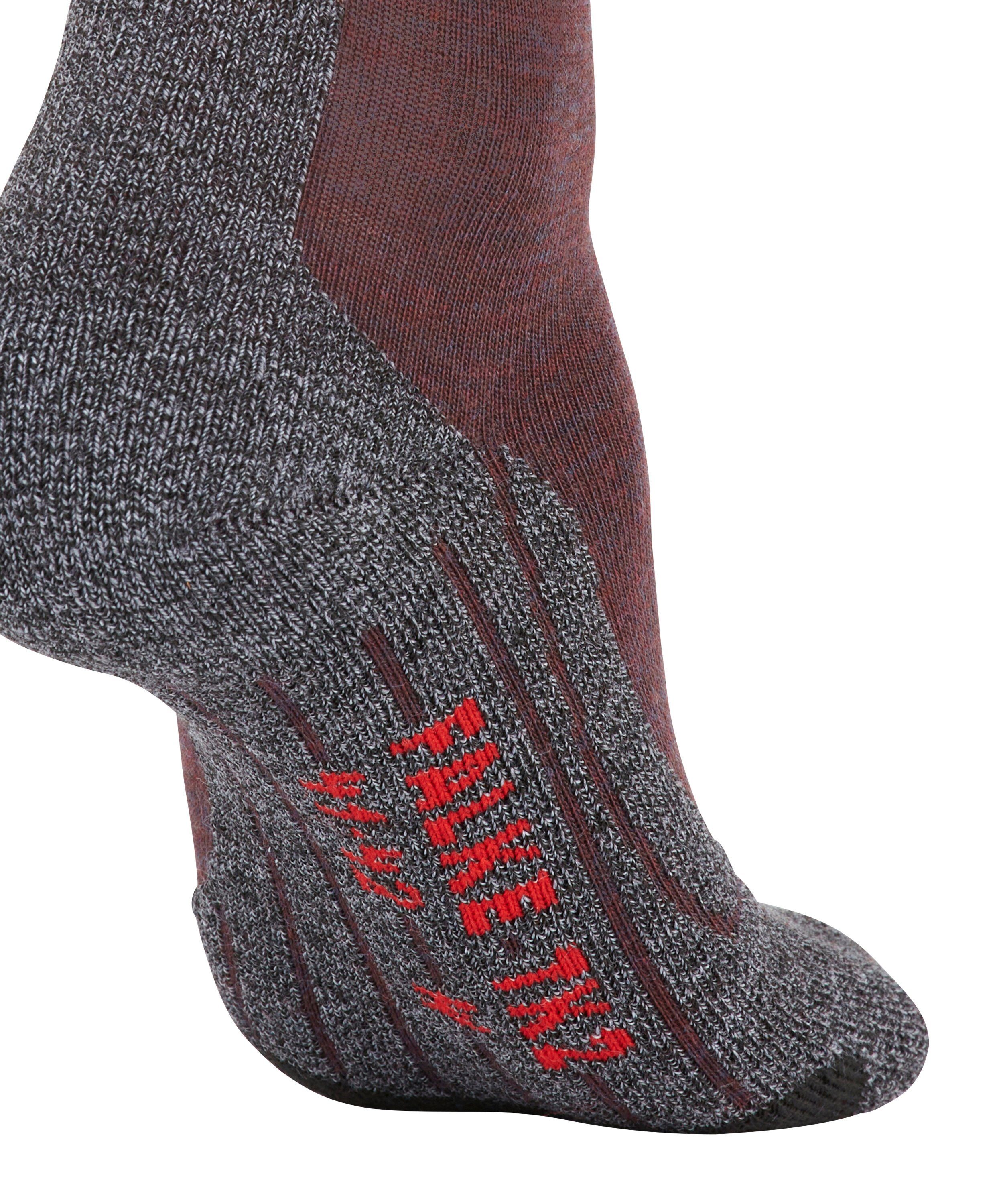 FALKE Wandersocken TK2 Explore Melange Socken (1-Paar) Hoher Komfort im Mittelgebirge